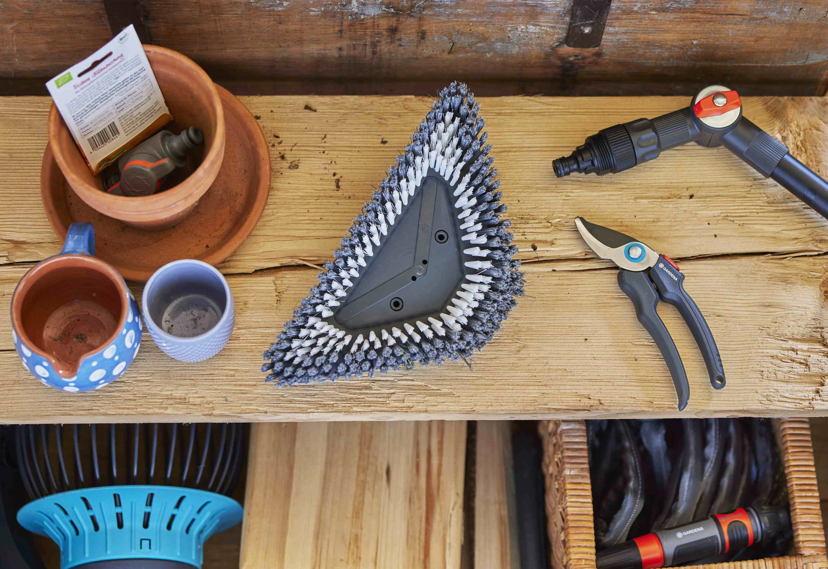 Gardena Cleansystem Stielbürste hard flex 28 cm