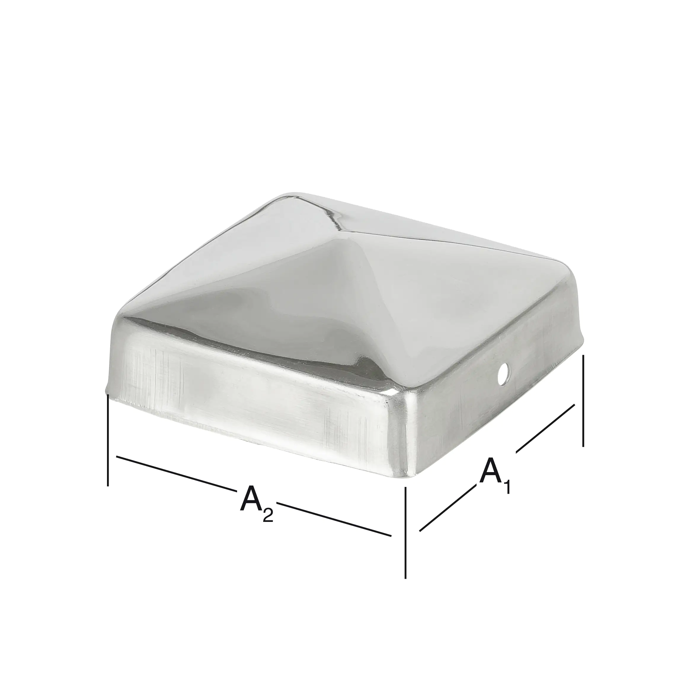 Vormann Pfostenkappen 91 x 91 mm