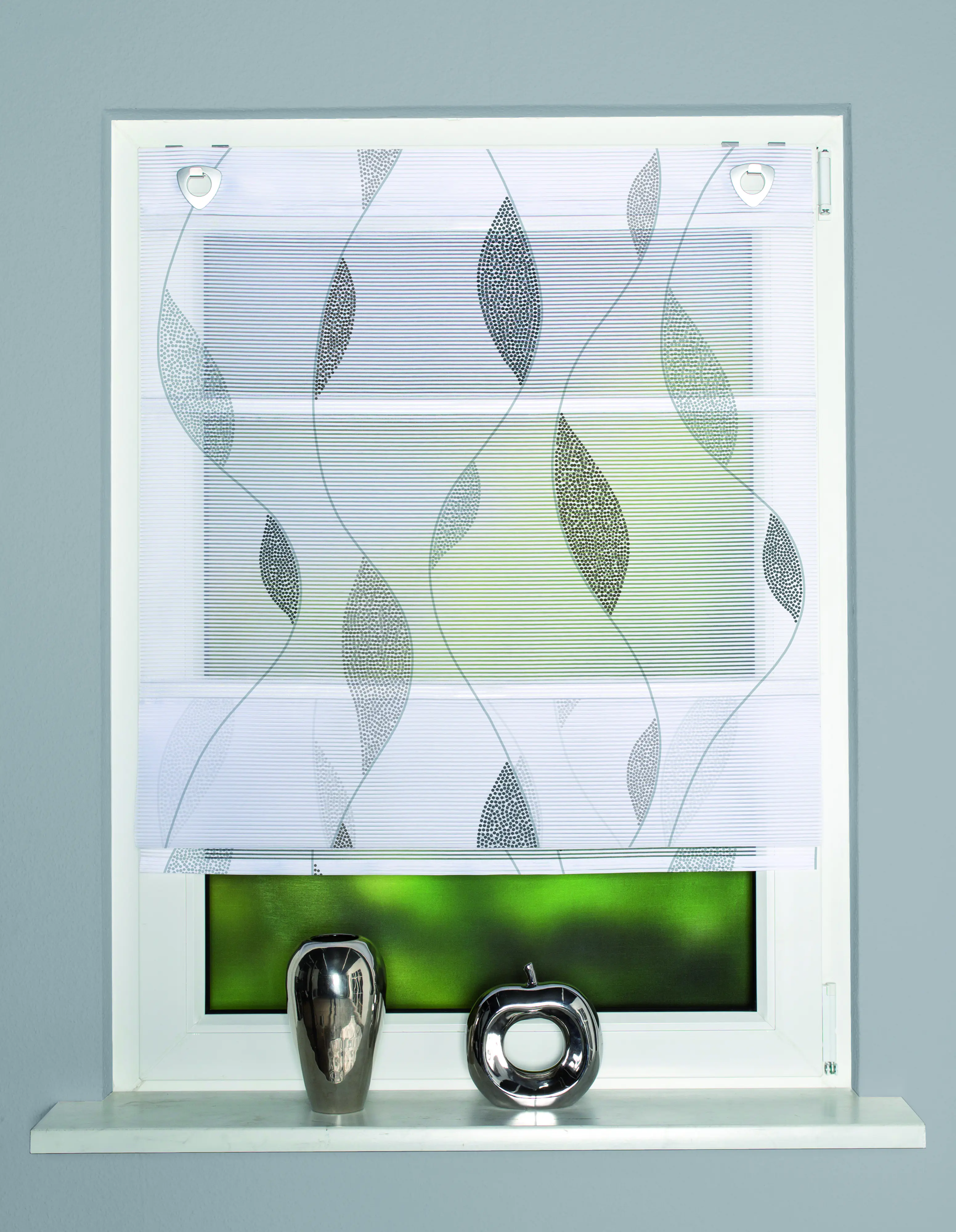 Magnetrollo Bambus Paolo stein 130 x 80 cm