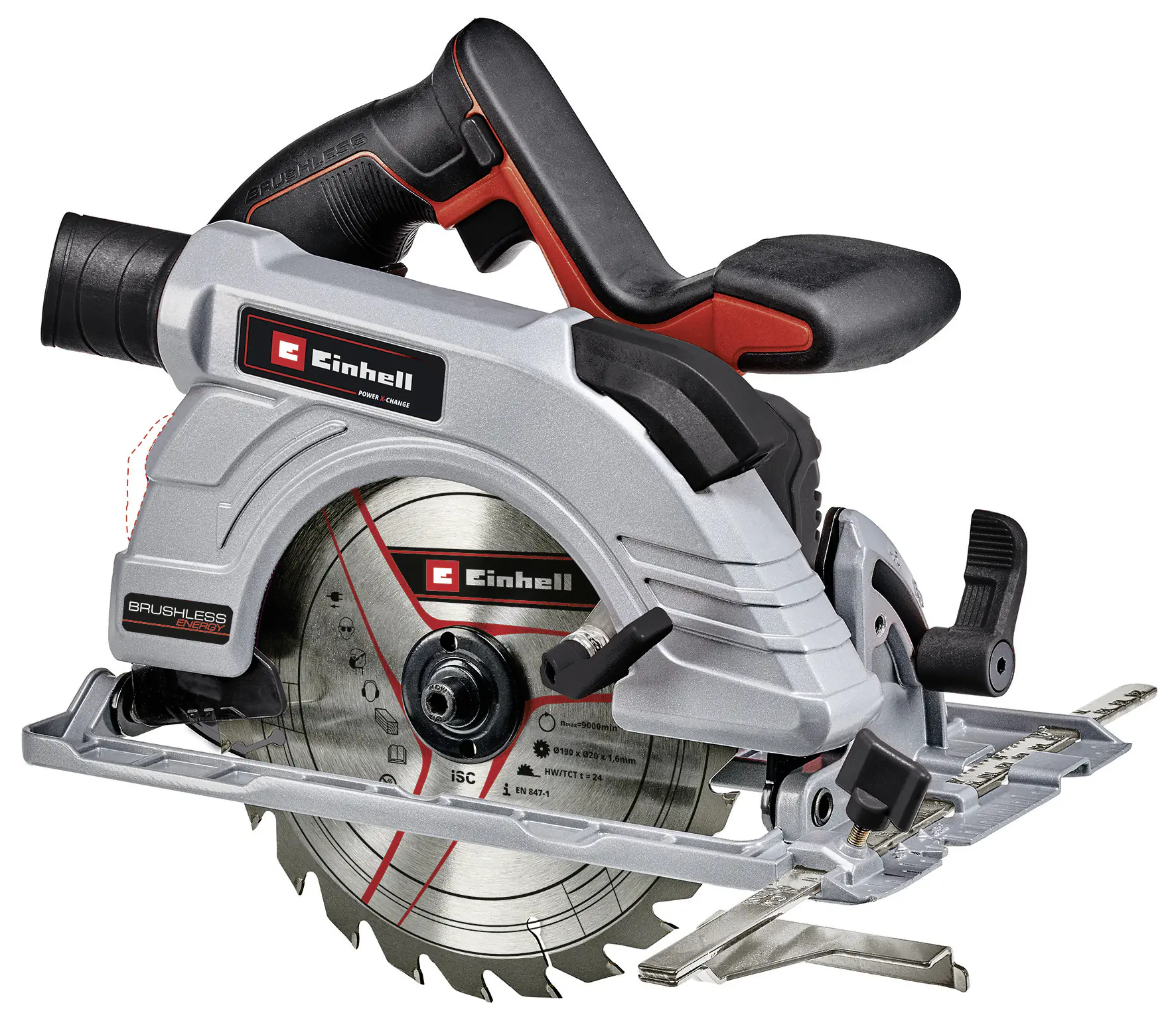 Einhell Akku-Handkreissäge TP-CS 18/190 Li BL Solo 18 V Einhell Akku-Handkreissäge TP-CS 18/190 Li BL Solo 18 V