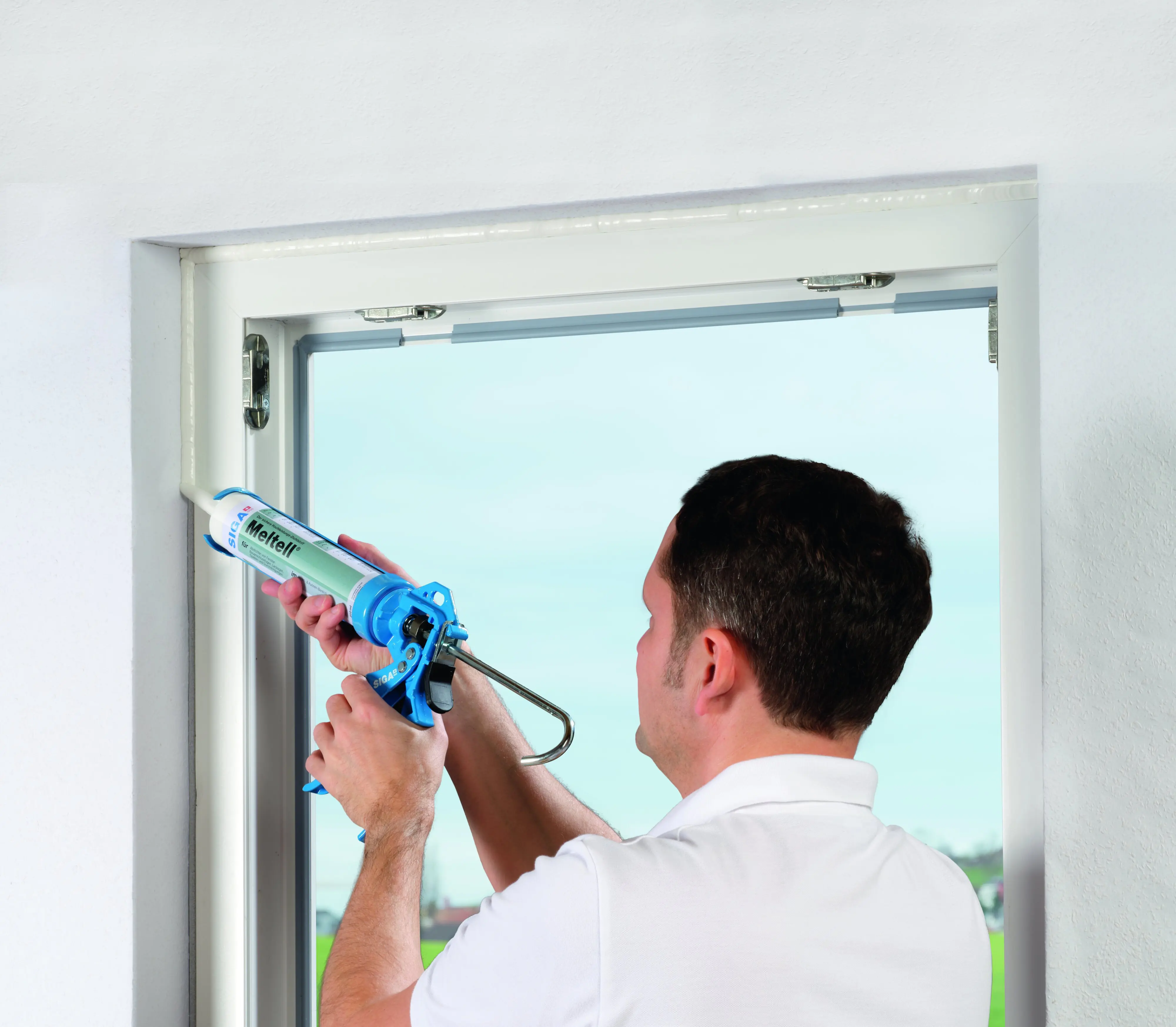 Siga Hochleistungsdichtstoff Meltell Kartusche 310 ml weiß