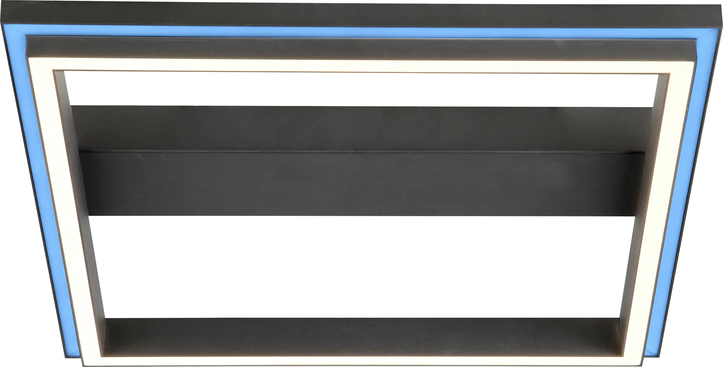 Brilliant LED Deckenleuchte Pallas 50 x 50 cm sand/schwarz, 38 W, RGBW Brilliant LED Deckenleuchte Pallas 50 x 50 cm sand/schwarz, 38 W, RGBW
