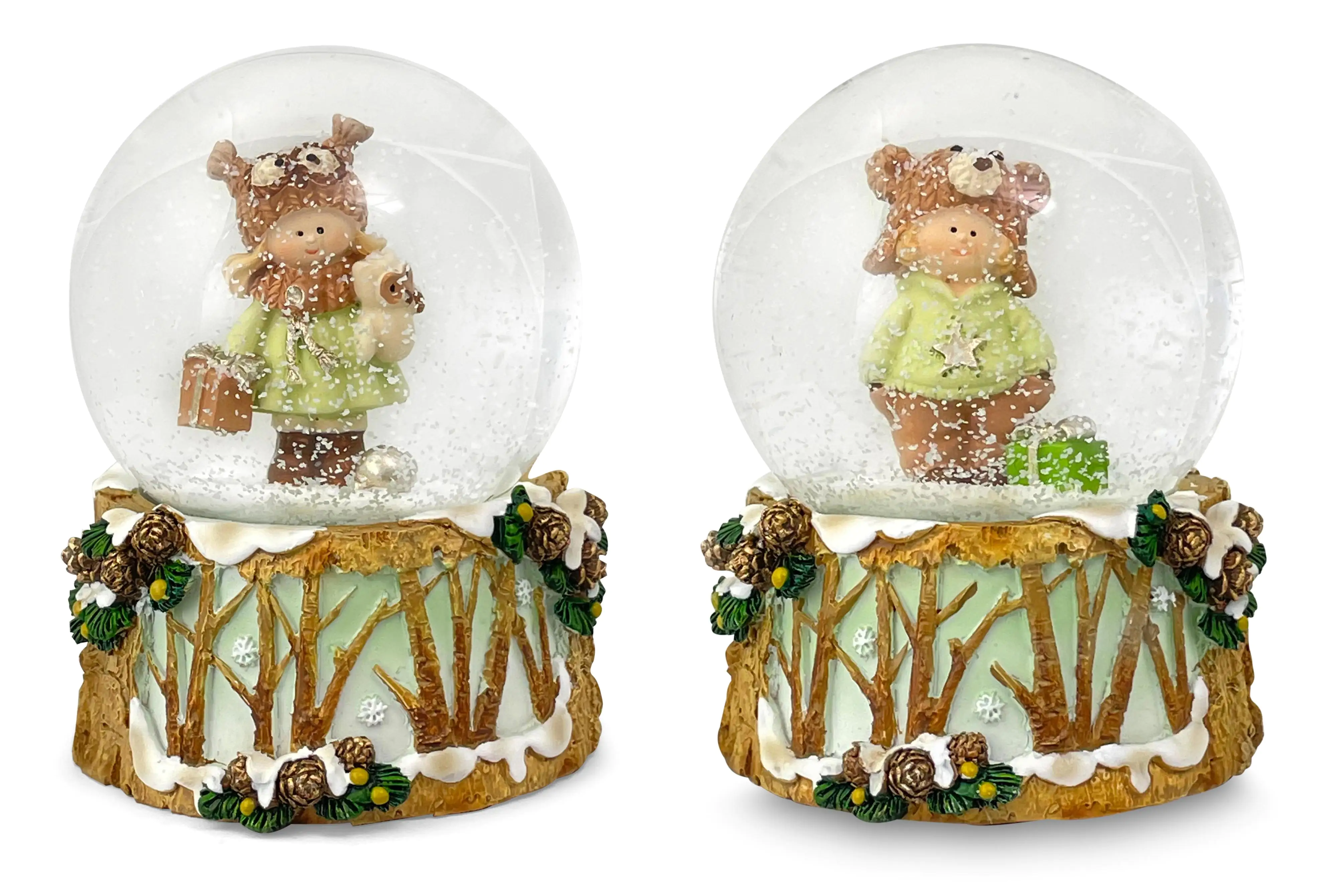 Riffelmacher Schneekugel Motiv Kind Ø 8,5 cm Riffelmacher Schneekugel Motiv Kind Ø 8,5 cm