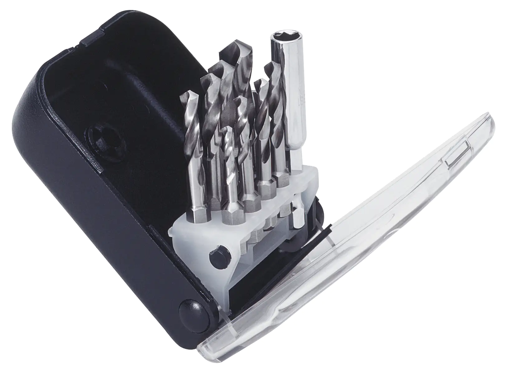 Exact Spiralbohrerbit-Set ClipSet G Spibo-Bits HSS 2,5-10,2 mm Sechskant