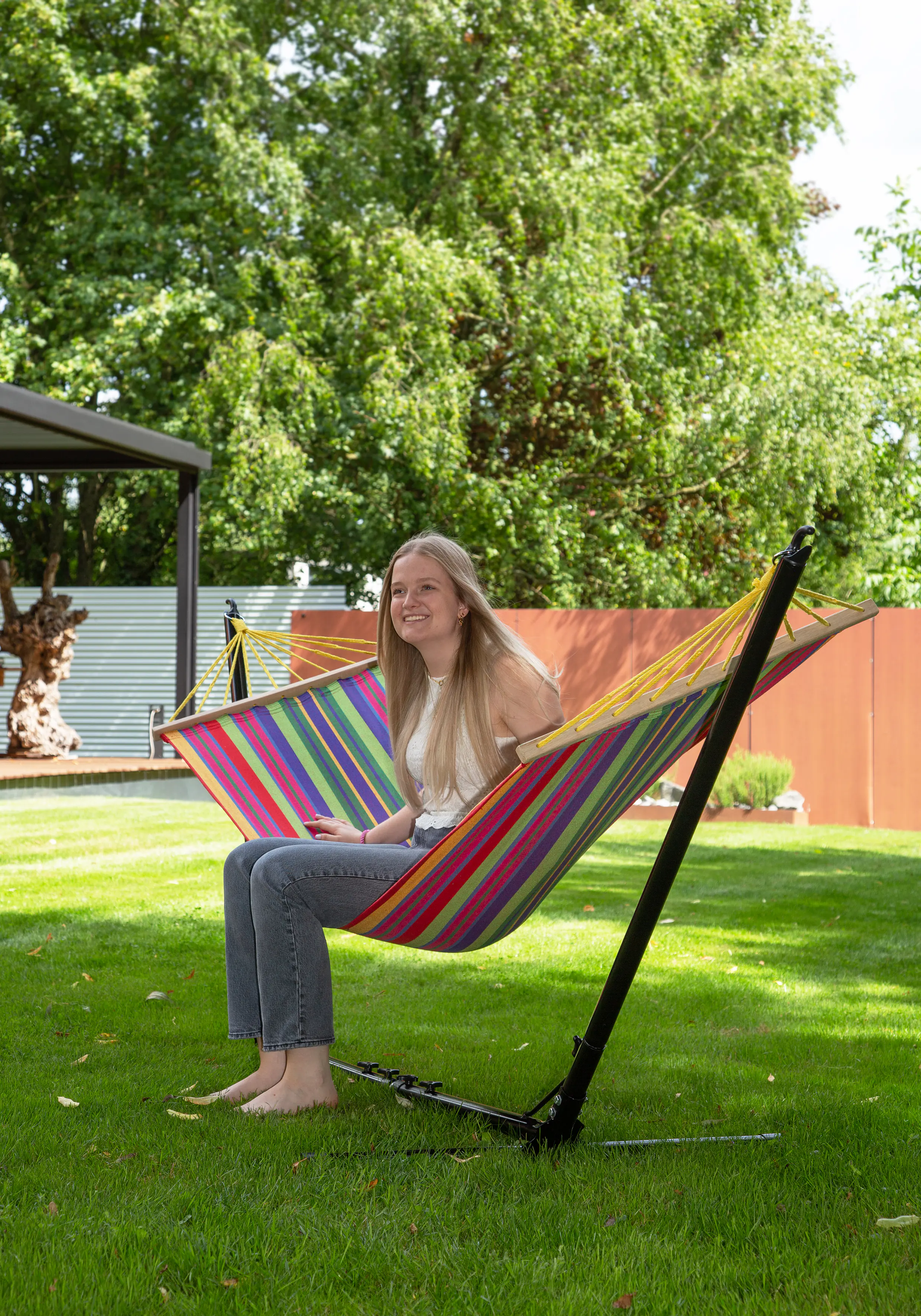 Conacord Hängematte Bahia bunt gestreift 270 cm