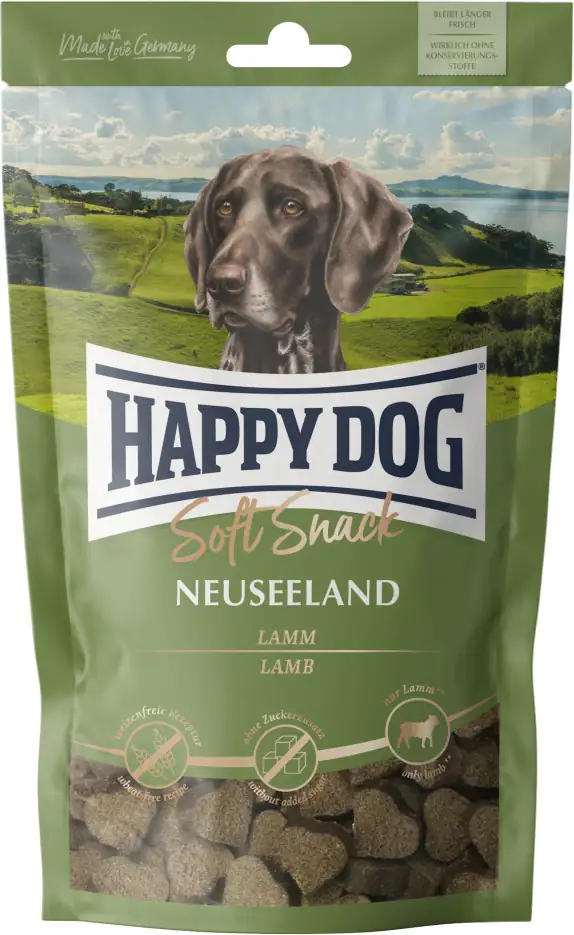 HappyDog Hundesnack Softsnack Neuseeland 100 g