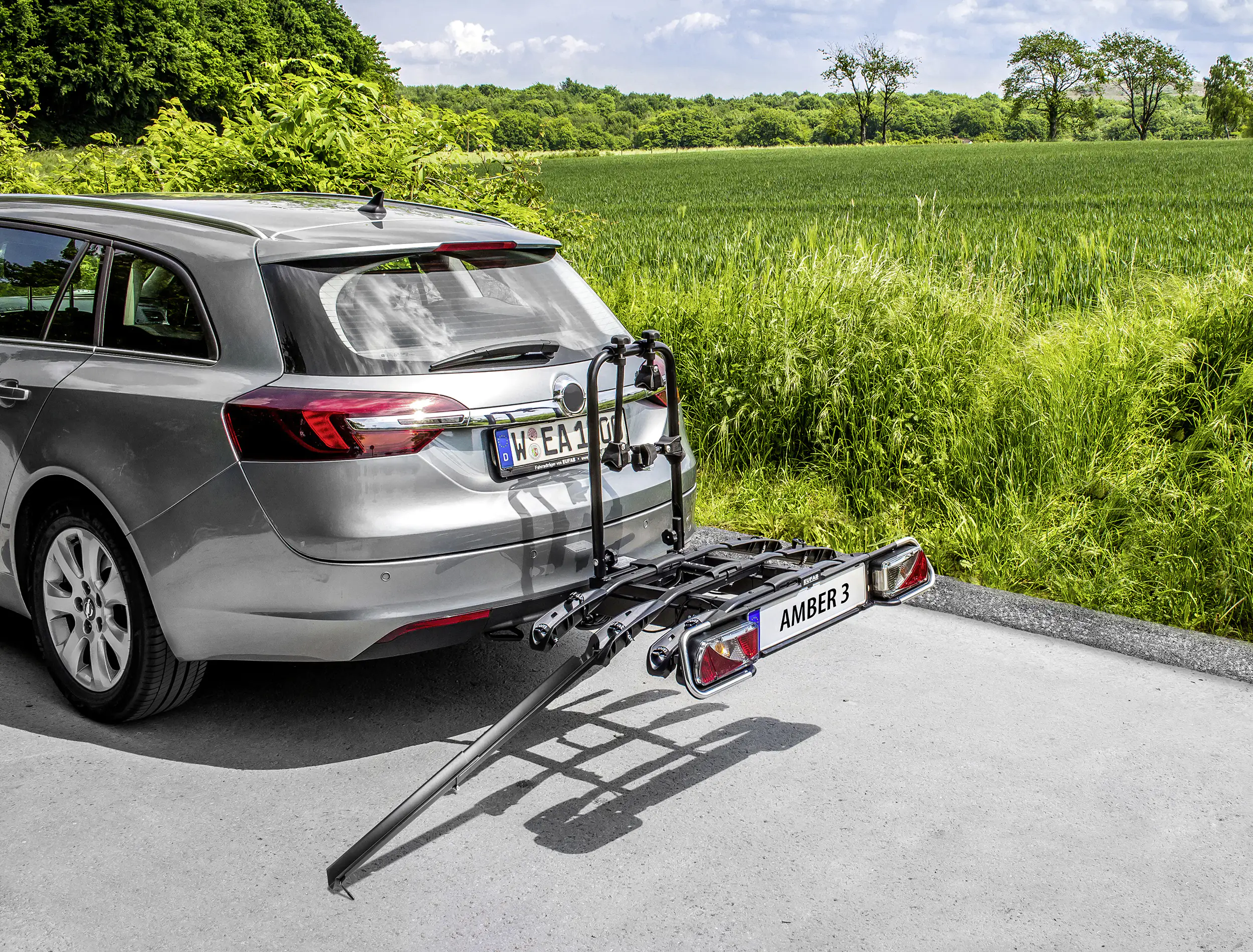 LAS Auffahrschiene für die Fahrradträger AMBER und CROW