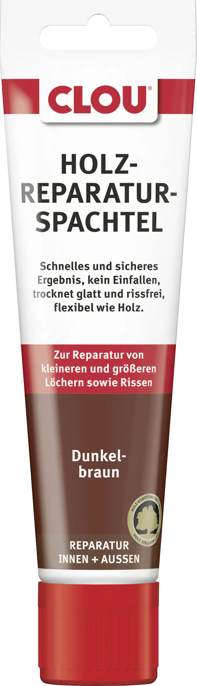 Clou Holzreparatur-Spachtel 55 g dunkelbraun