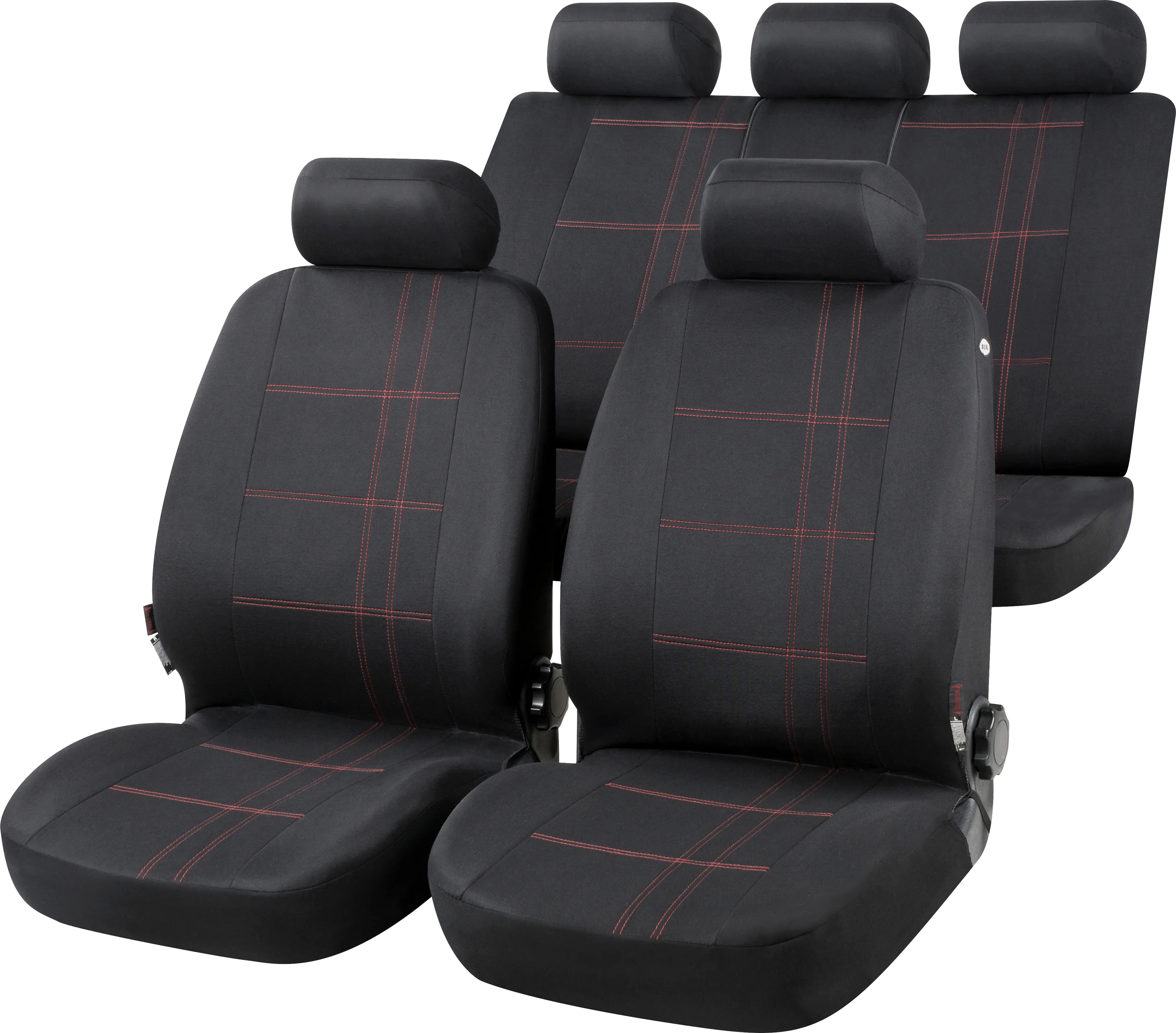 Walser Autositzbezug Nashville Komplett-Set schwarz