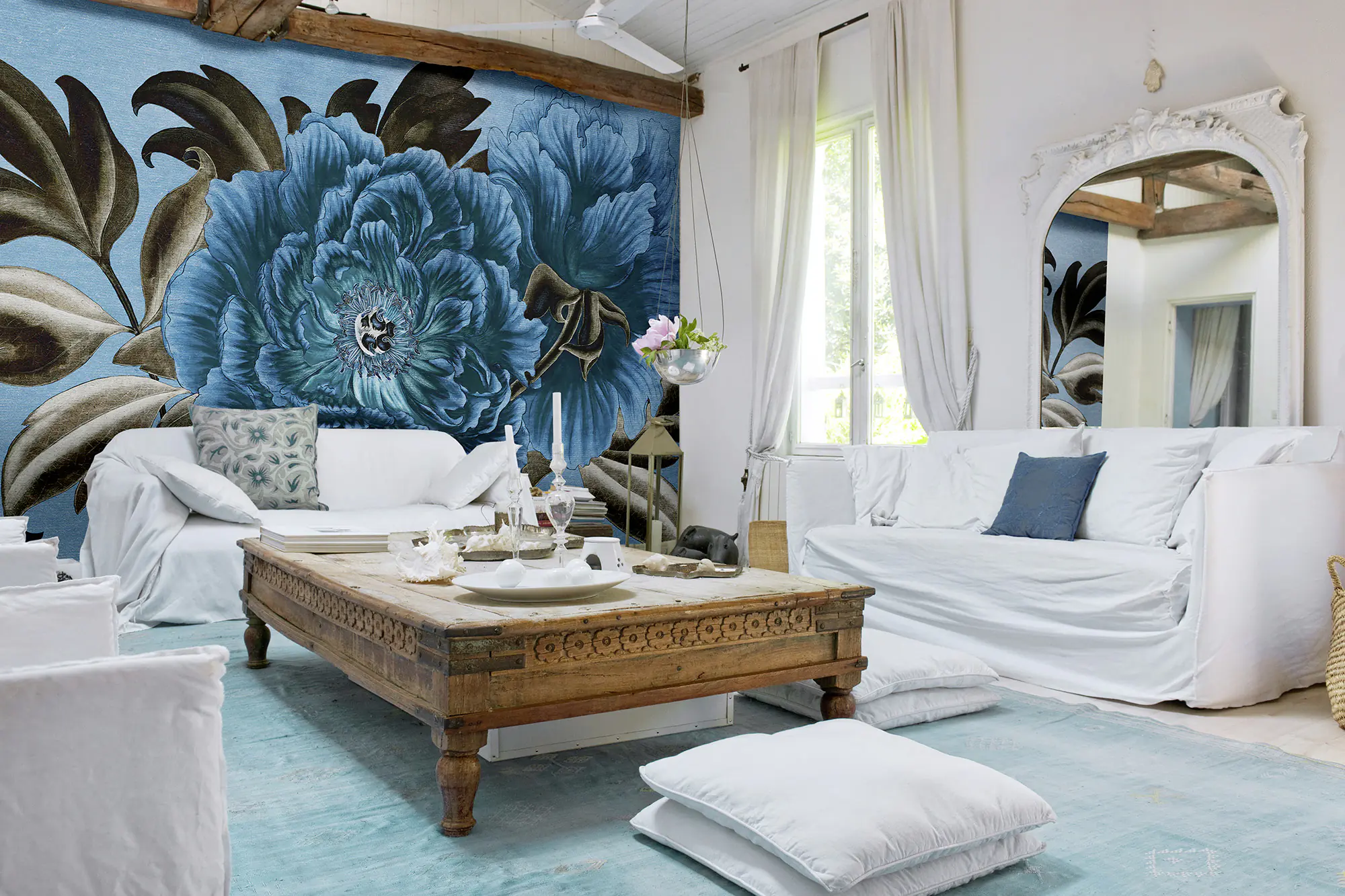 Komar Vlies Fototapete Royal Peony 350 x 250 cm 