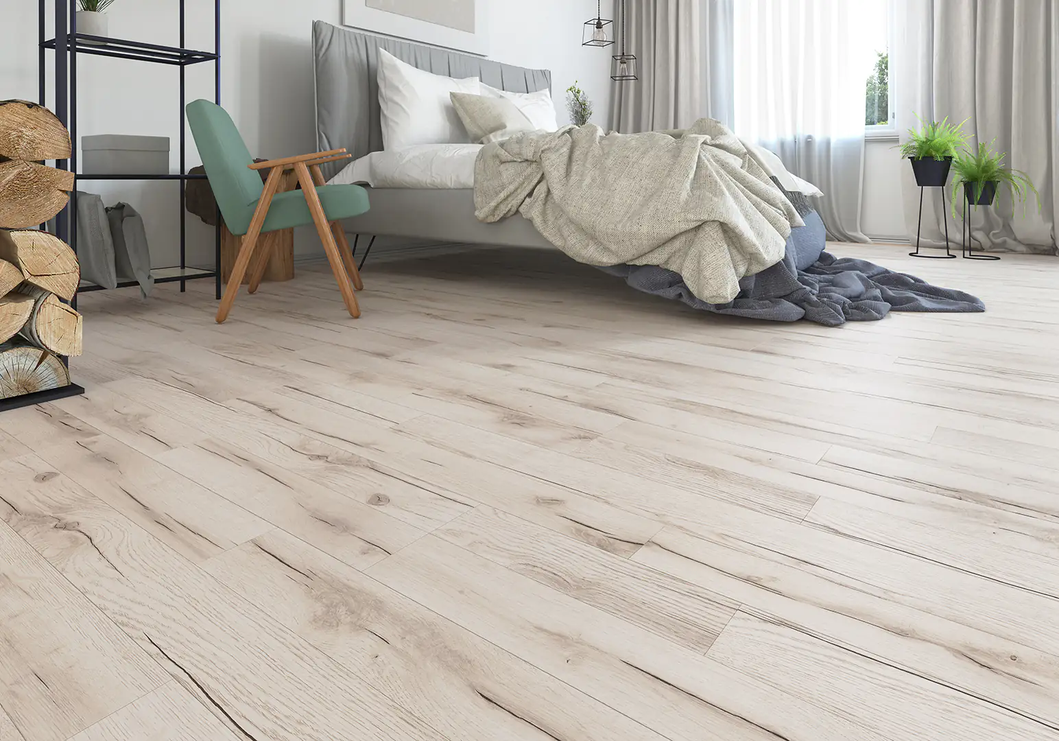 Classen Handmuster Laminat Edition 7 Eiche hell 2-Stab