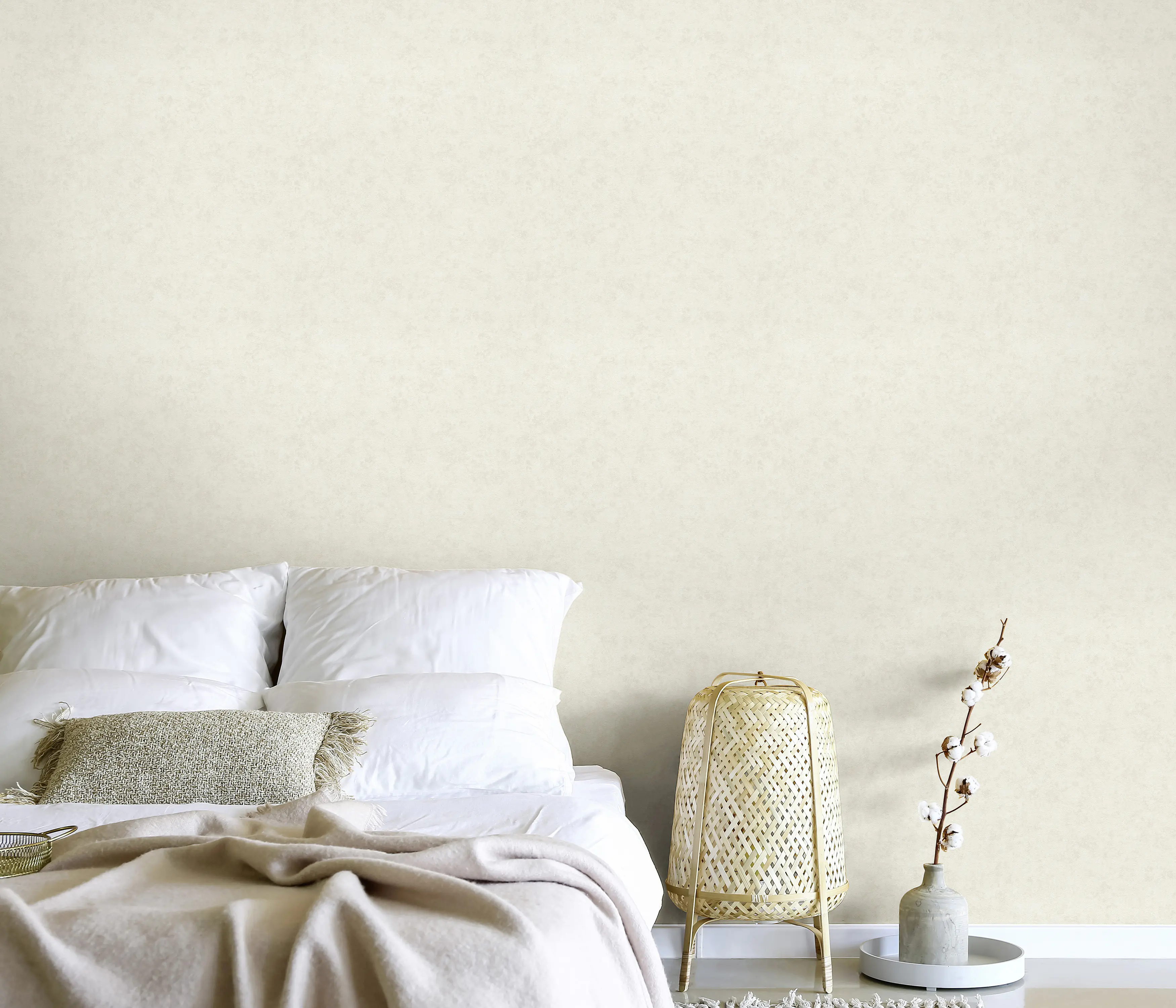 Erismann Vliestapete Uni creme 10,05 x 0,53 m