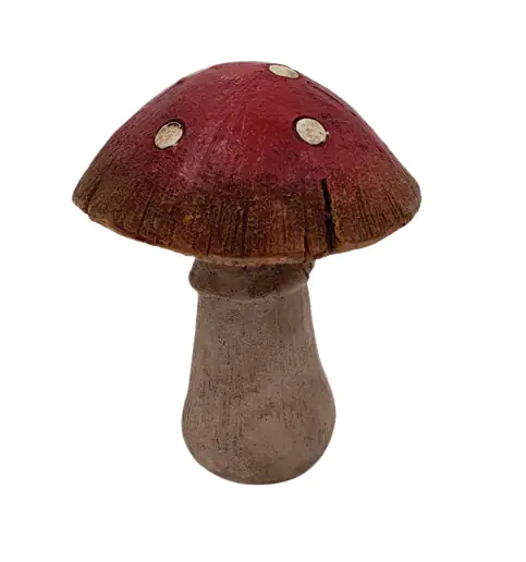 Dekofigur Fliegenpilz mini 10 x 9 x 9 cm Dekofigur Fliegenpilz mini 10 x 9 x 9 cm