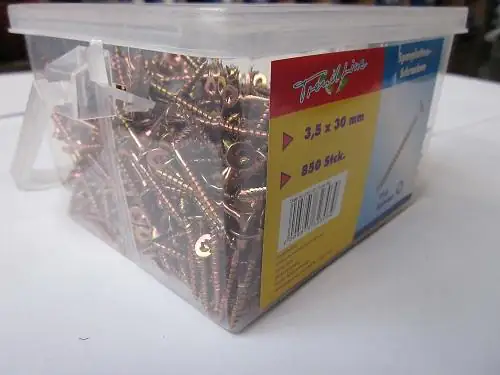 TrendLine Universalschrauben 3.5 x 30 mm TX 15 - 850 Stück