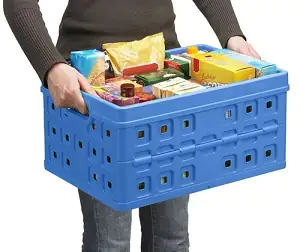 Sunware Klappbox Square 46L blau 54 x 38 x 26,5 cm