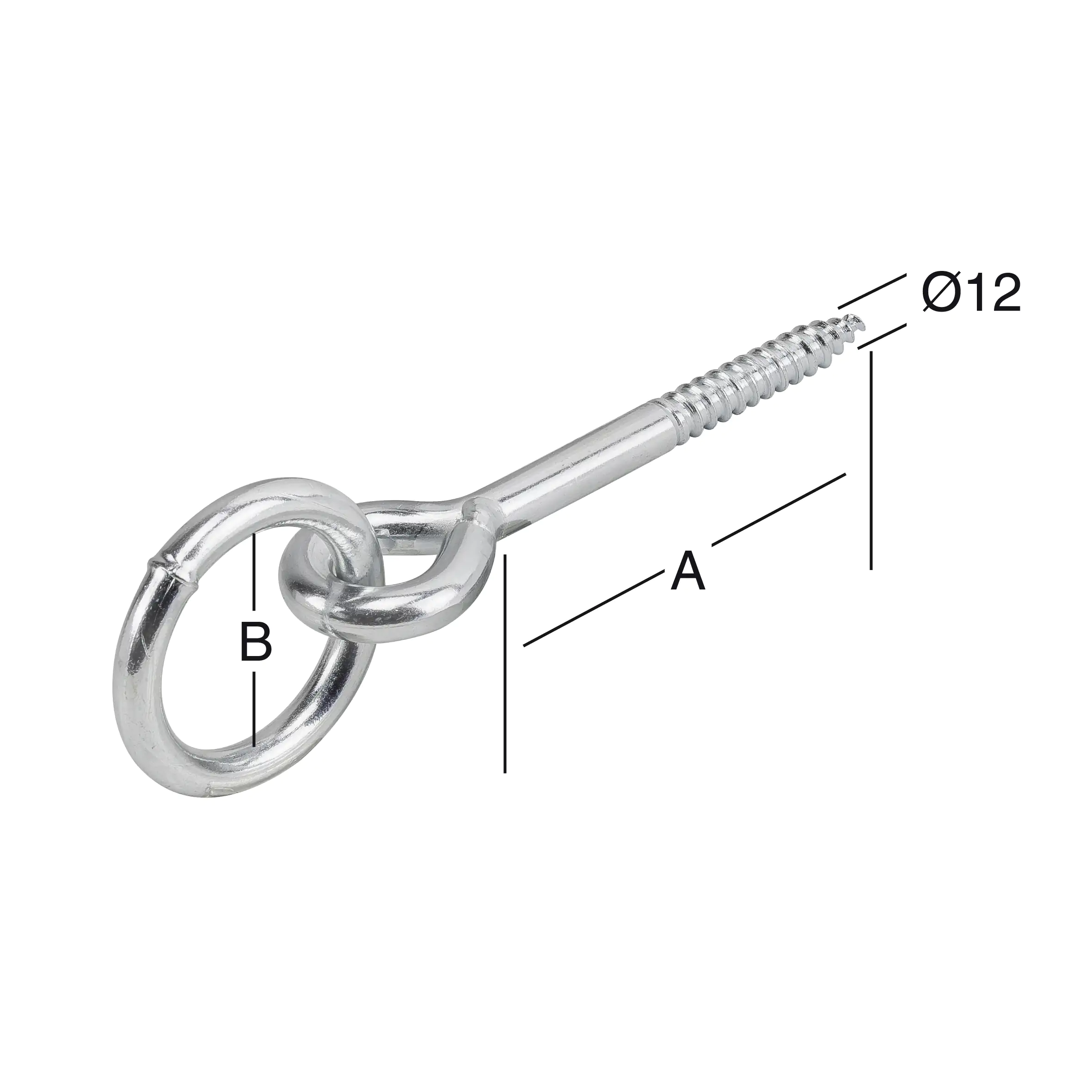 Vormann Barrenringe verzinkt 98 x 45 mm Vormann Barrenringe verzinkt 98 x 45 mm
