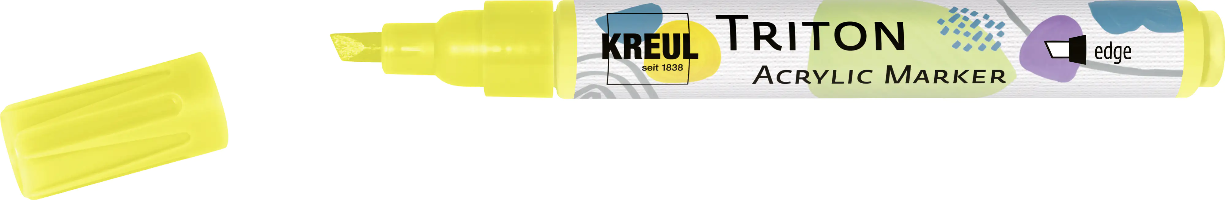 Kreul Triton Acrylic Paint Marker Fluoreszierend gelb