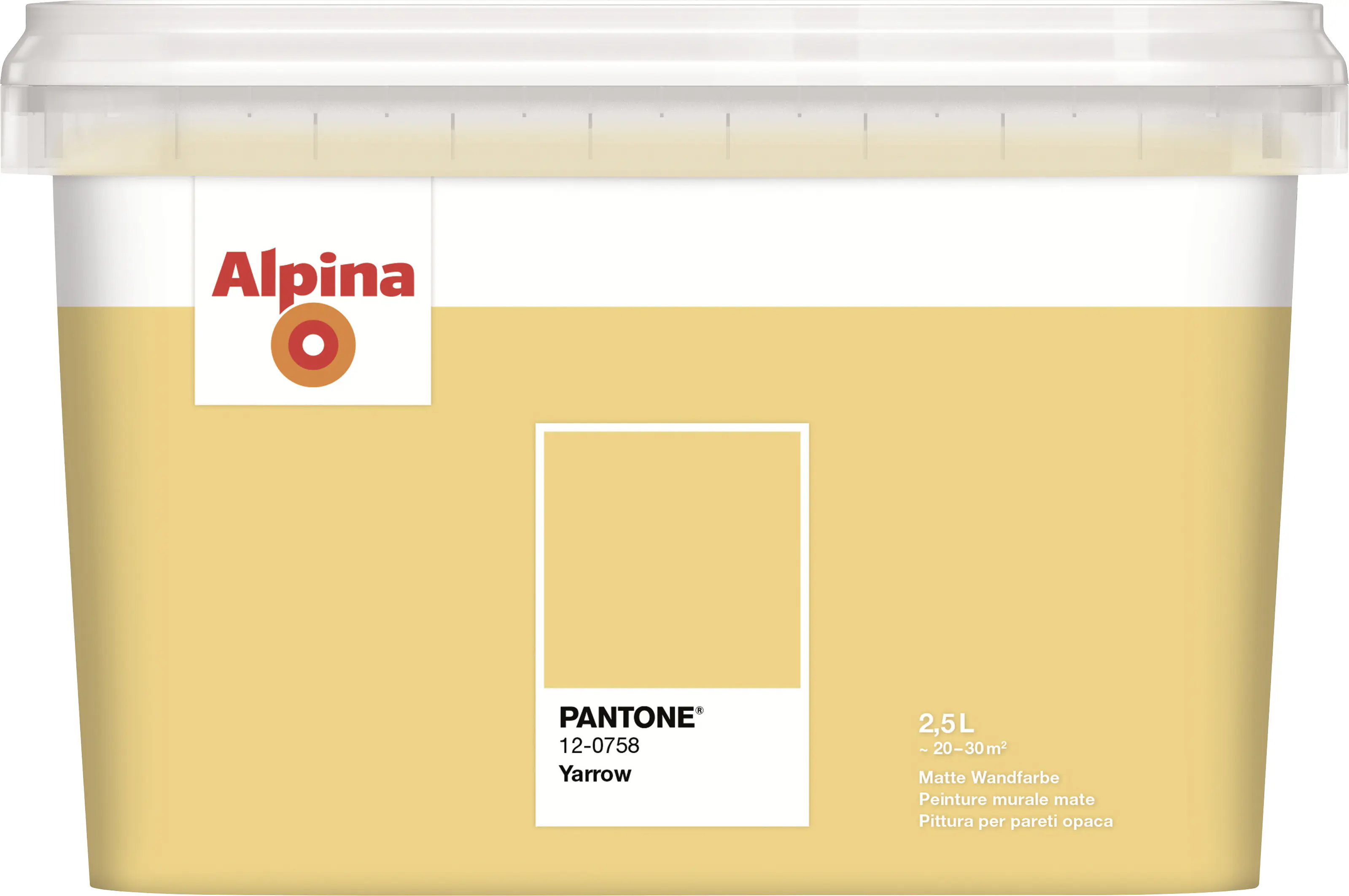 Alpina Wandfarbe Pantone matt yarrow 2,5 L