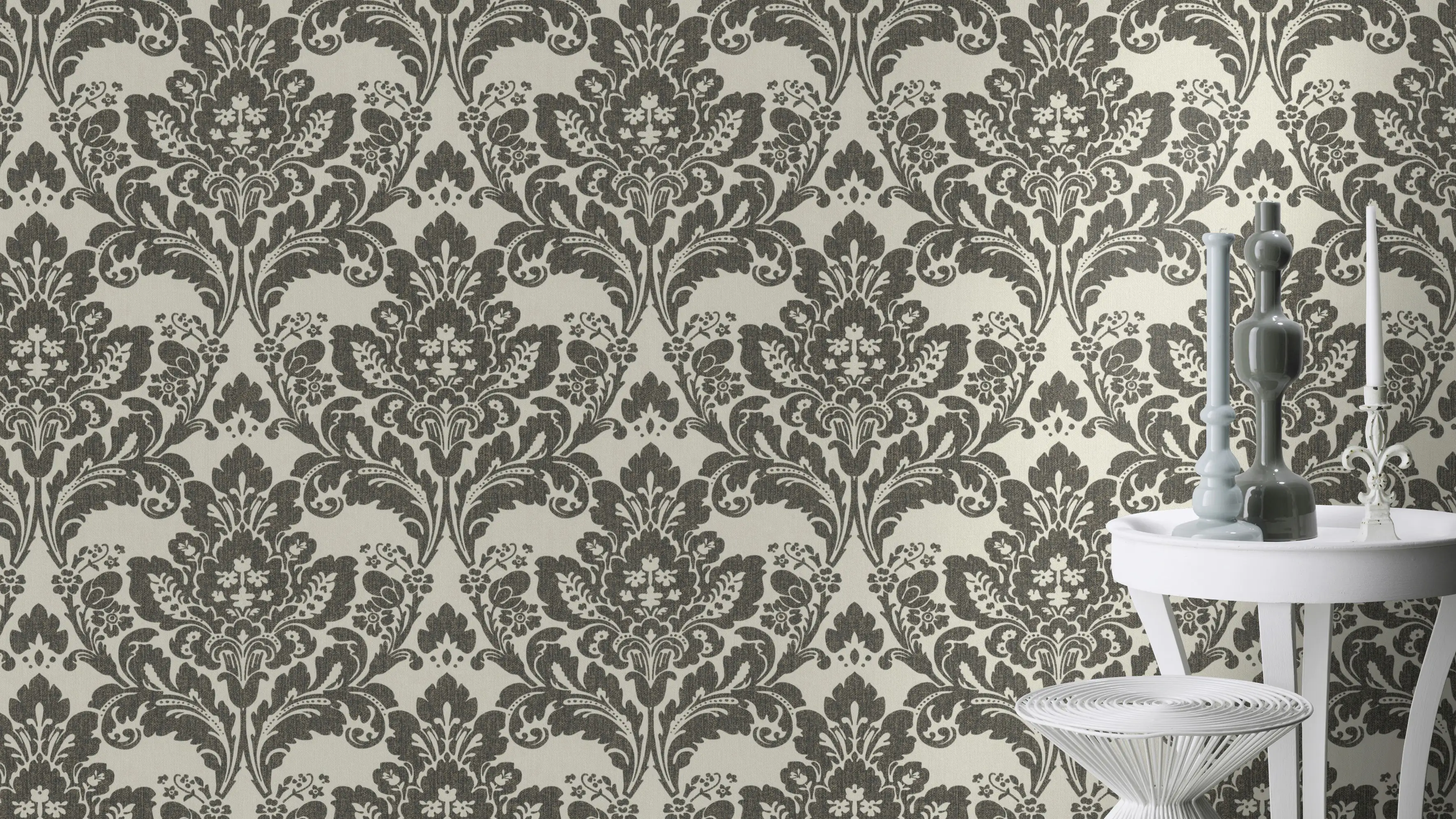 Rasch Vliestapete 547337 Poetry II ornament braun 10,05 x 0,53 m