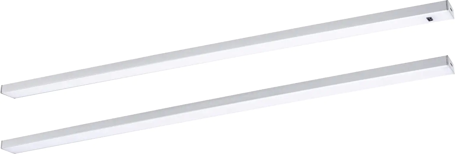 Paulmann LED Lichtleiste Inline chrom matt 55 cm TW 2er Set