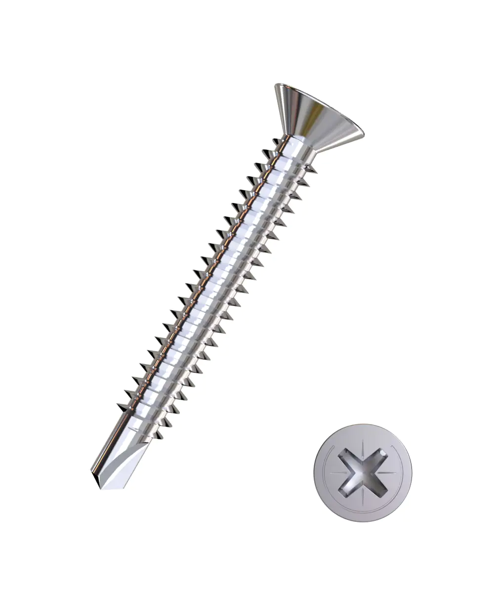 Connex Bohrschrauben 4.8 x 22 mm PH 2 - 80 Stk.