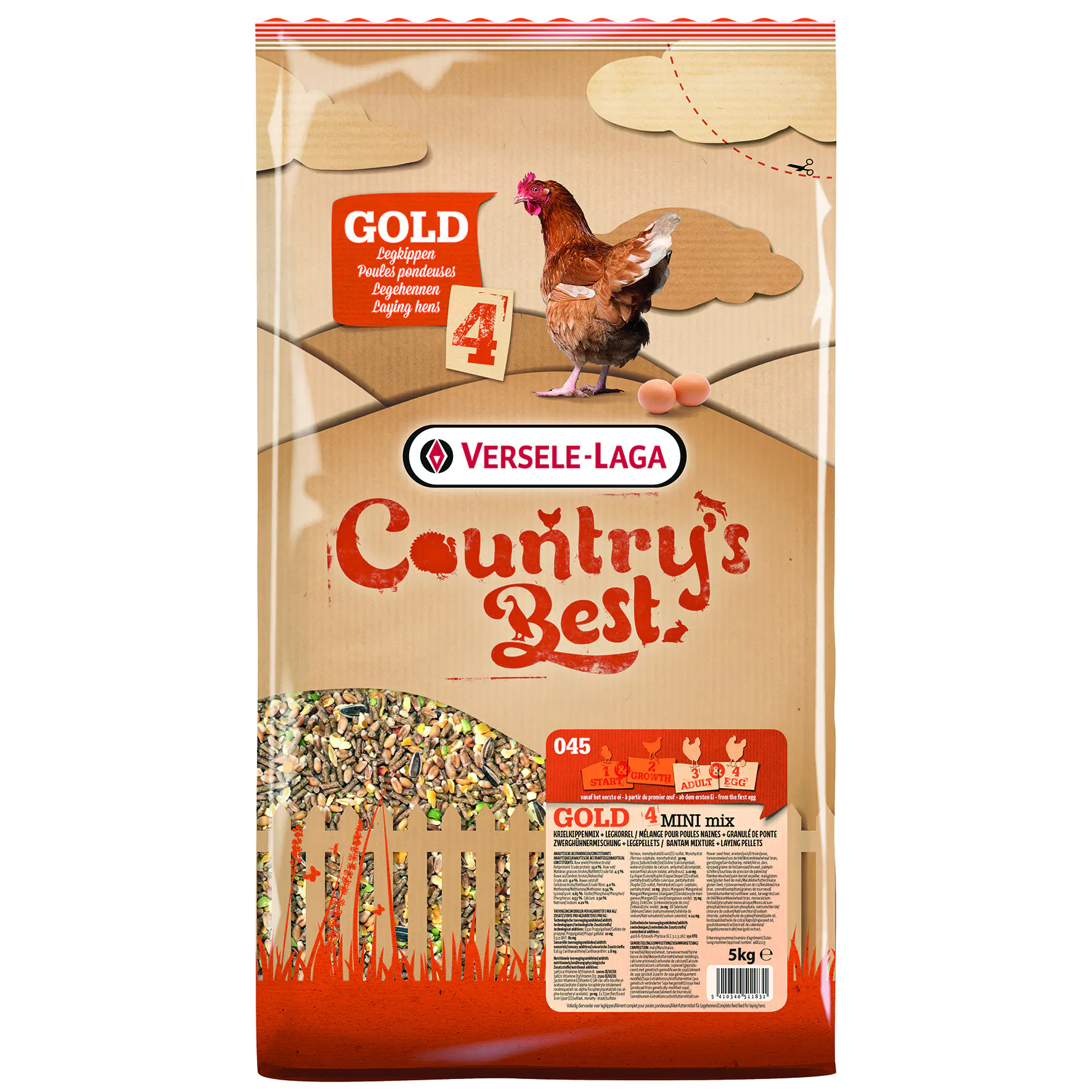 Country's Best Gold 4 Mini Mix 5 kg
