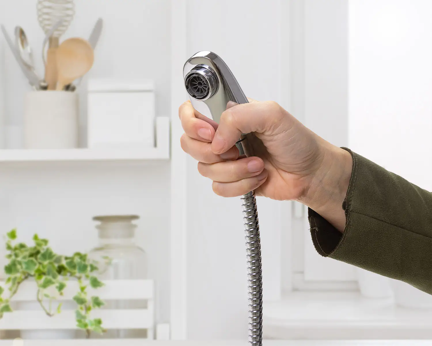 Primaster Waschtischarmatur Berlin verchromt Niederdruck mit Handbrause