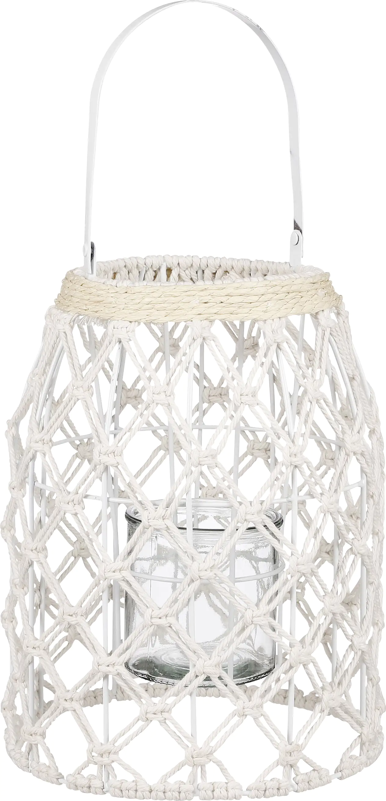 Mica Windlicht off white 30 cm Mica Windlicht off white 30 cm