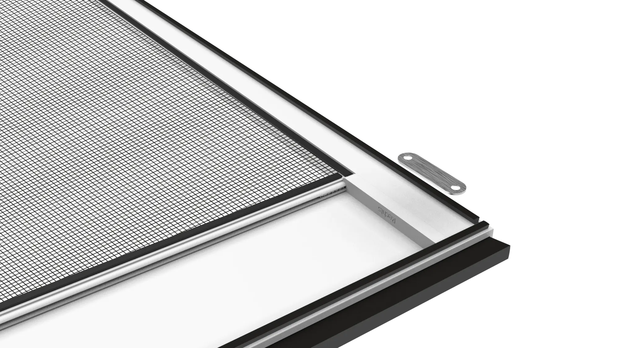 Primaster Fliegenschutz-Tür 120 x 240 cm anthrazit