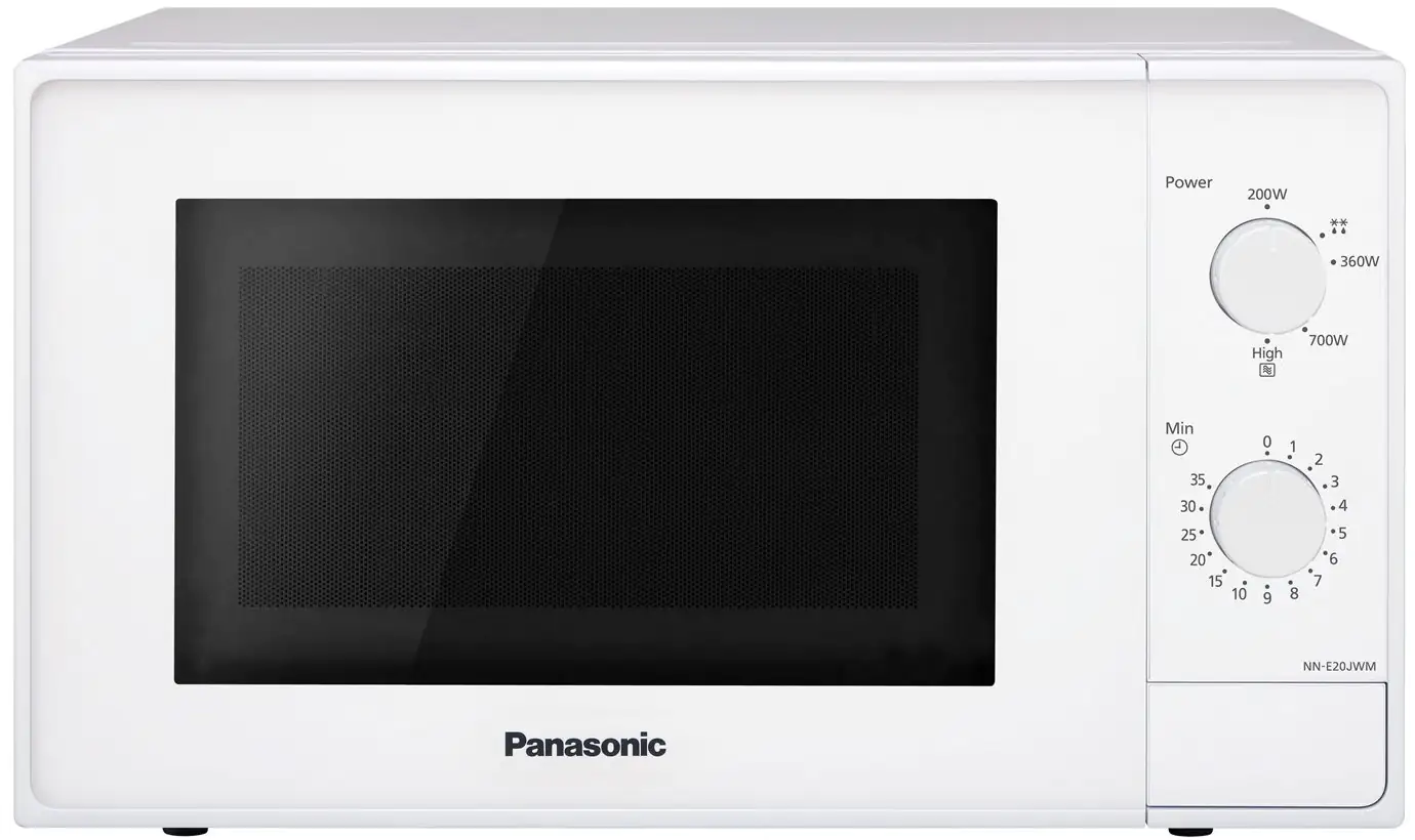 Panasonic Mikrowelle NN-E20JWMEPG 800 Watt, 20 Liter Garraum
