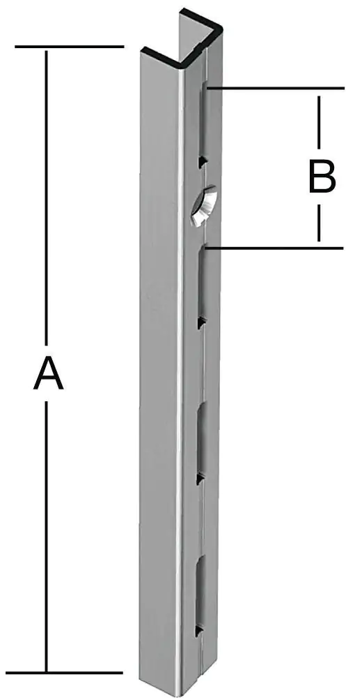 Vormann Wandschiene einreihig weiß 145 x 15 mm Vormann Wandschiene einreihig weiß 145 x 15 mm