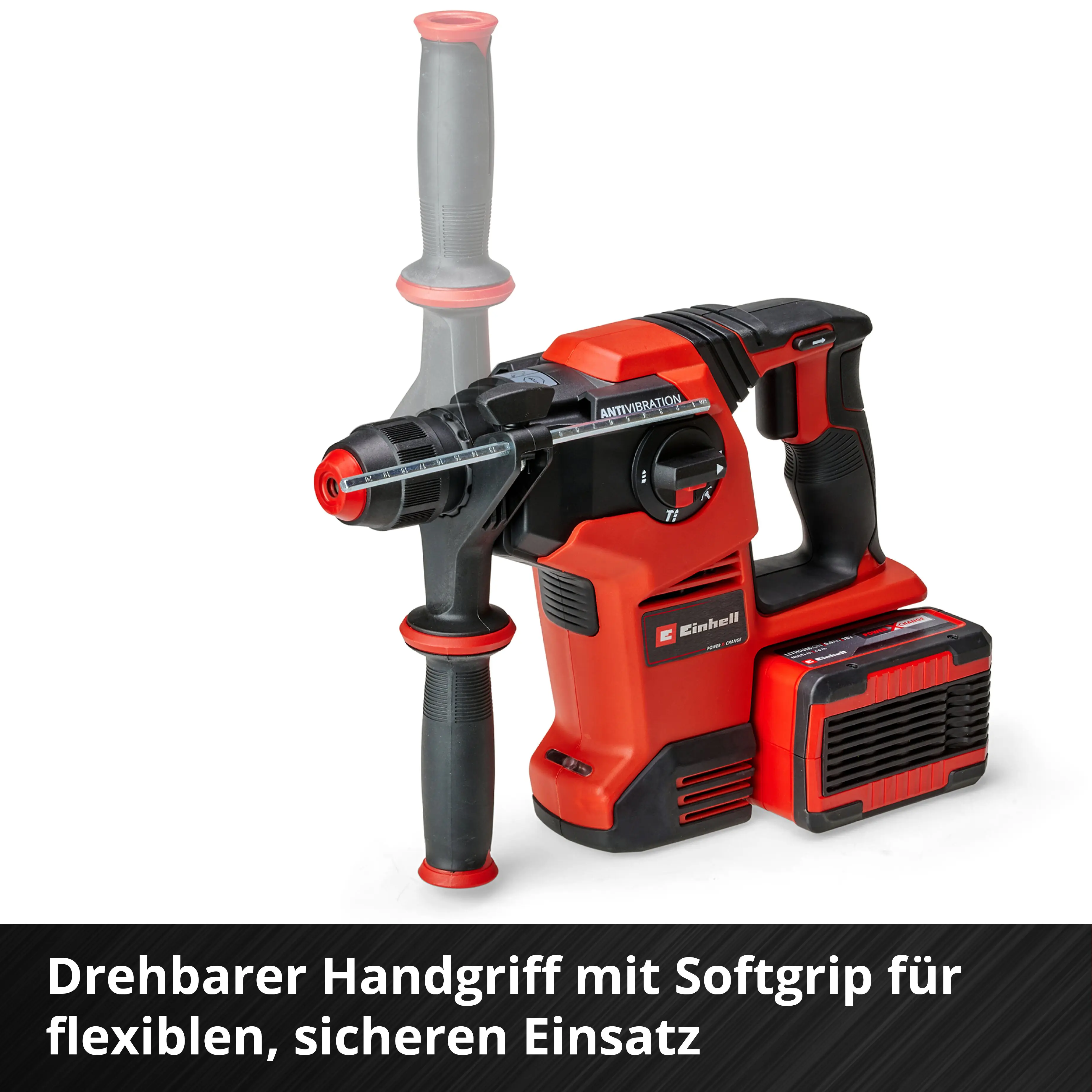 Einhell Professional Akku-Bohrhammer TP-HD 36/30 Li BL +4 Solo