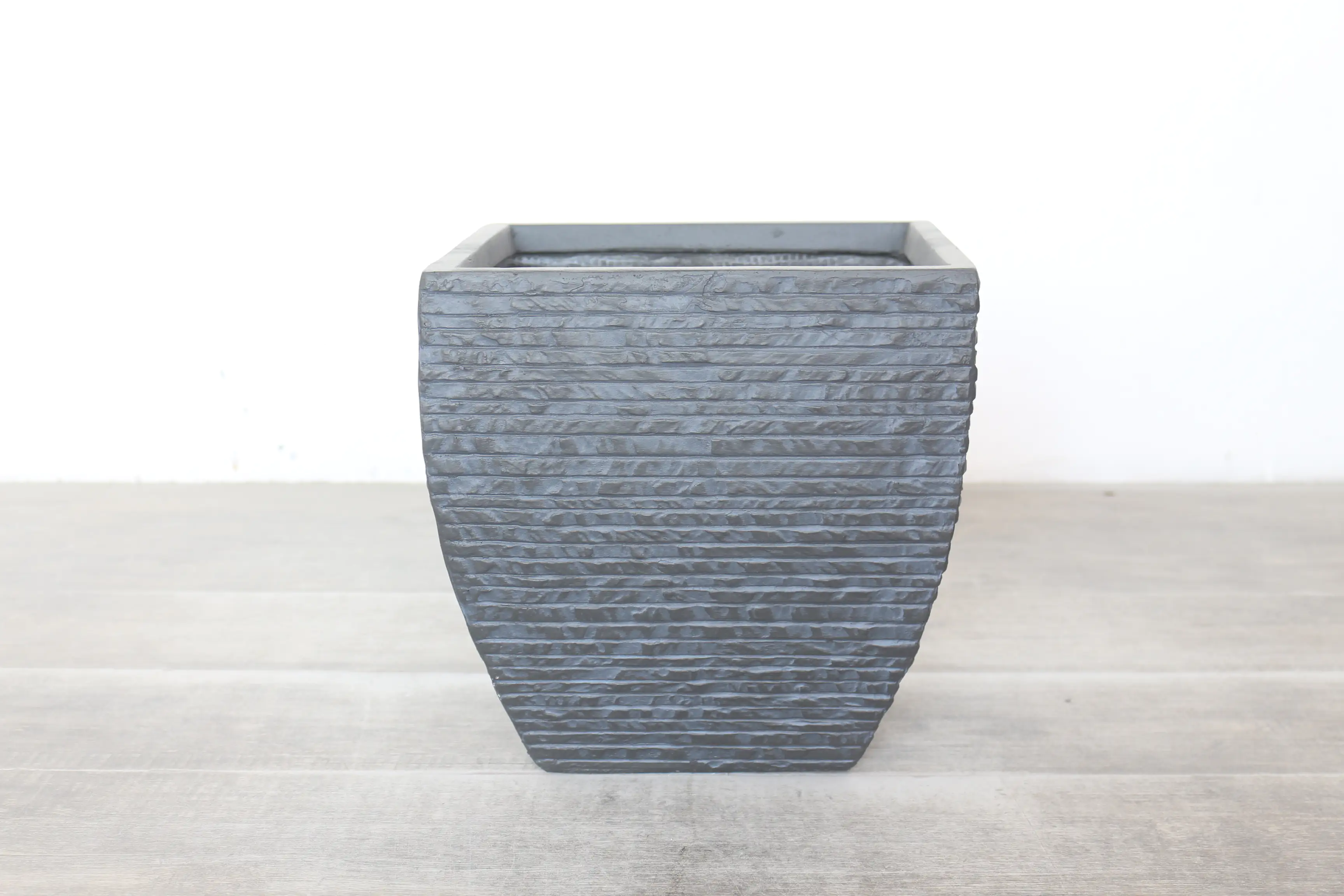 TrendLine Pflanztopf Schiefer-Brickoptik 30,5 x 30,5 x 30,5 cm