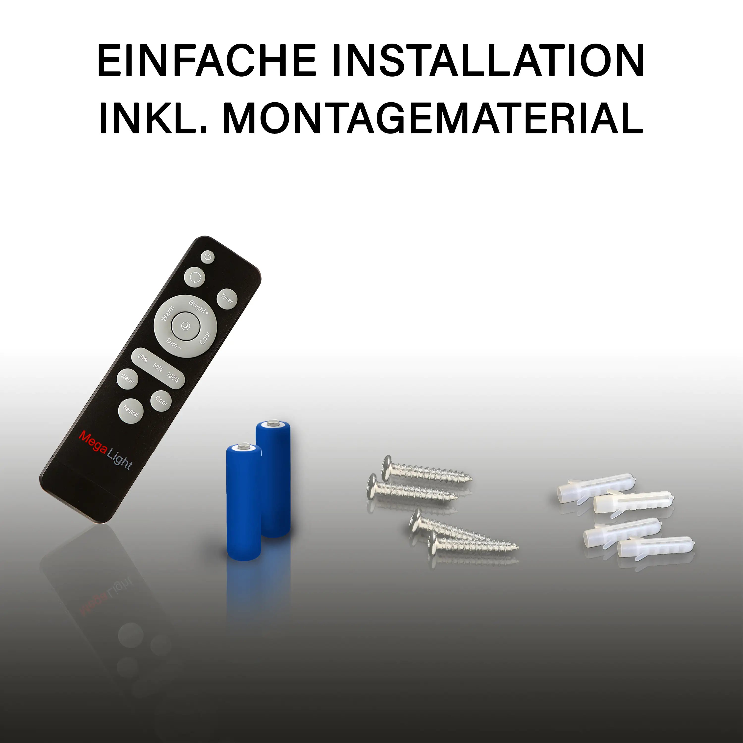 MegaLight LED Deckenleuchte Shining Sol Ø 48 cm