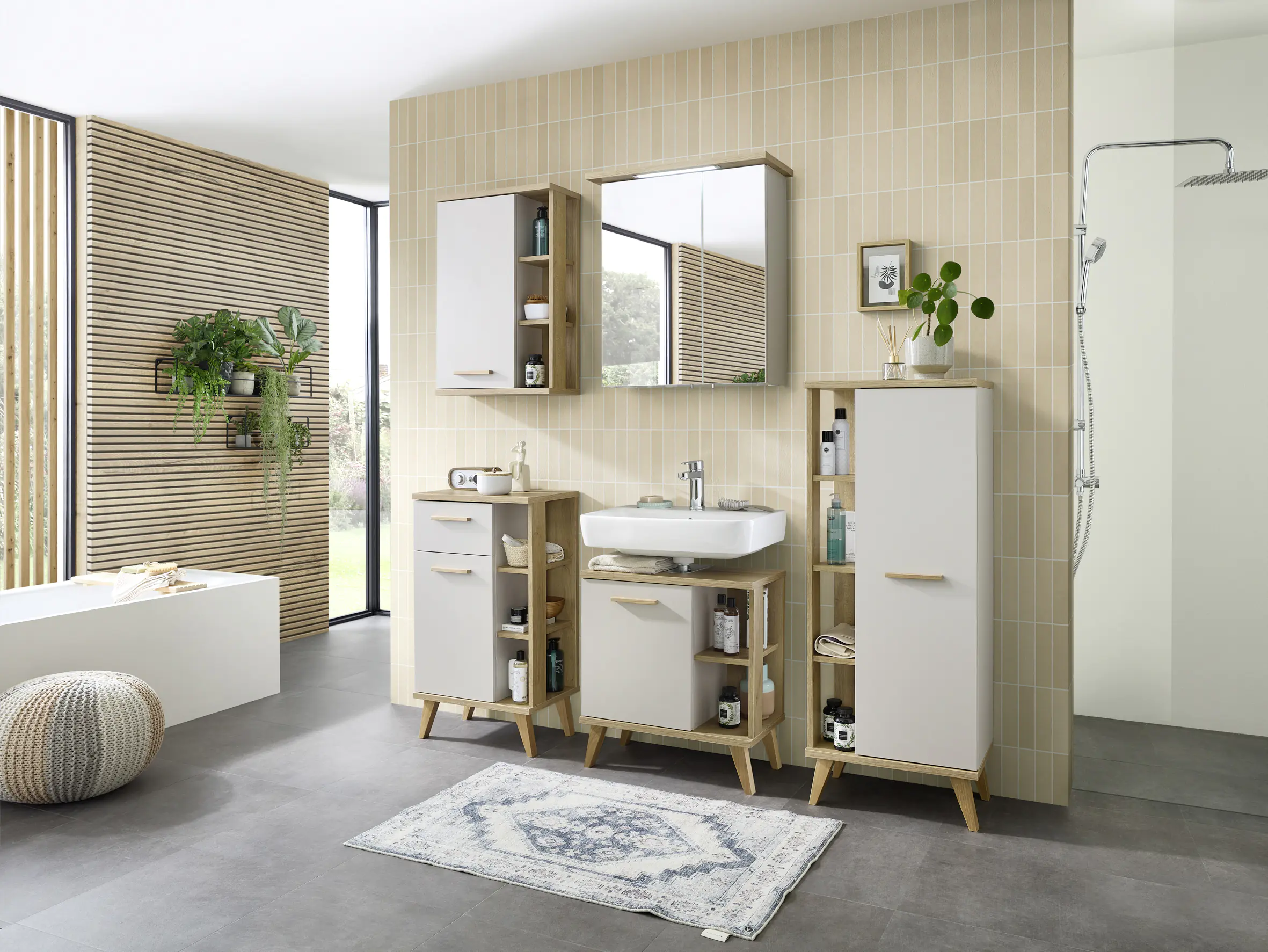 Pelipal Midischrank Quickset 966 Kaschmir 50,5 cm