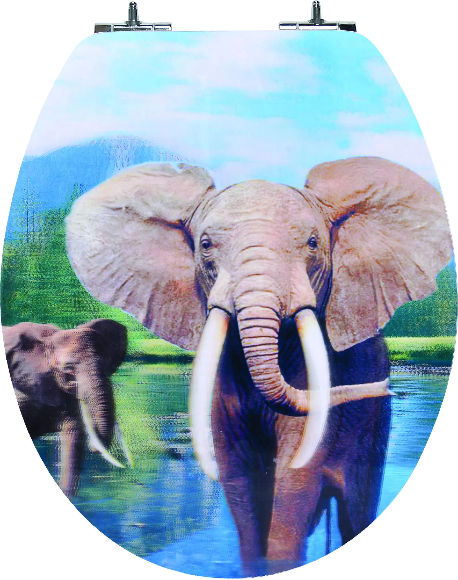 Primaster WC-Sitz Elefant 3D abnehmbar, mit Absenkautomatik Primaster WC-Sitz Elefant 3D abnehmbar, mit Absenkautomatik