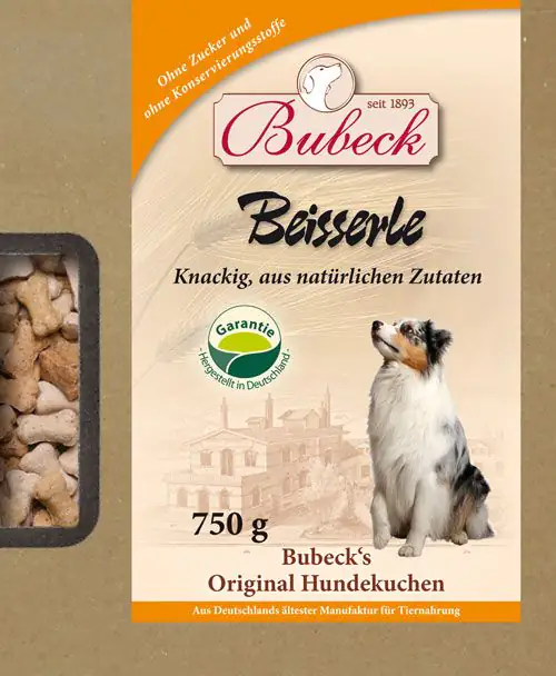 Bubeck Beisserle Adult Hundekuchen 750 g