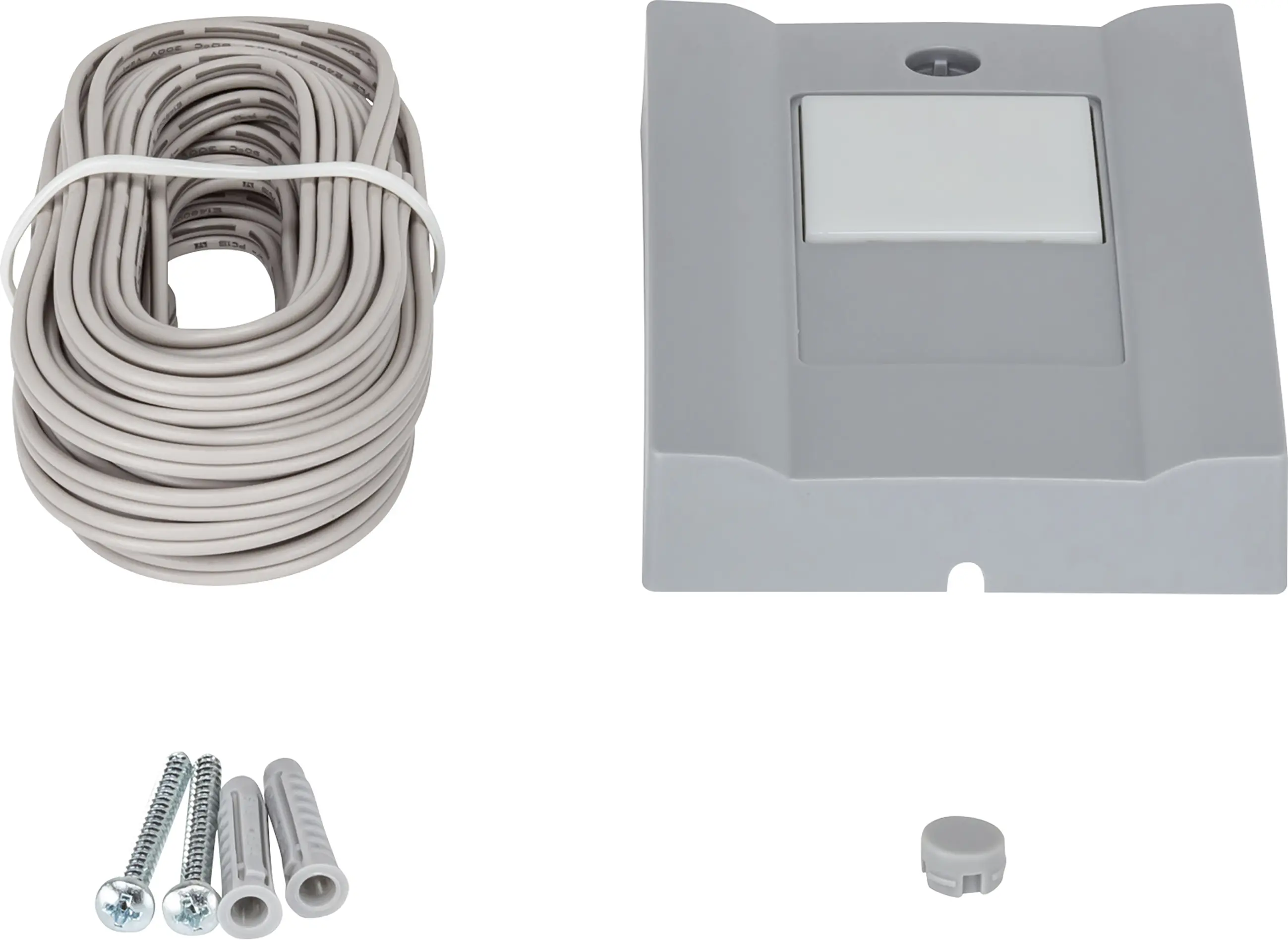 EcoStarMatic Garagen-Sektionaltor 237,5 x 200 cm verkehrsweiß Inkl. Torantrieb Liftronic 700