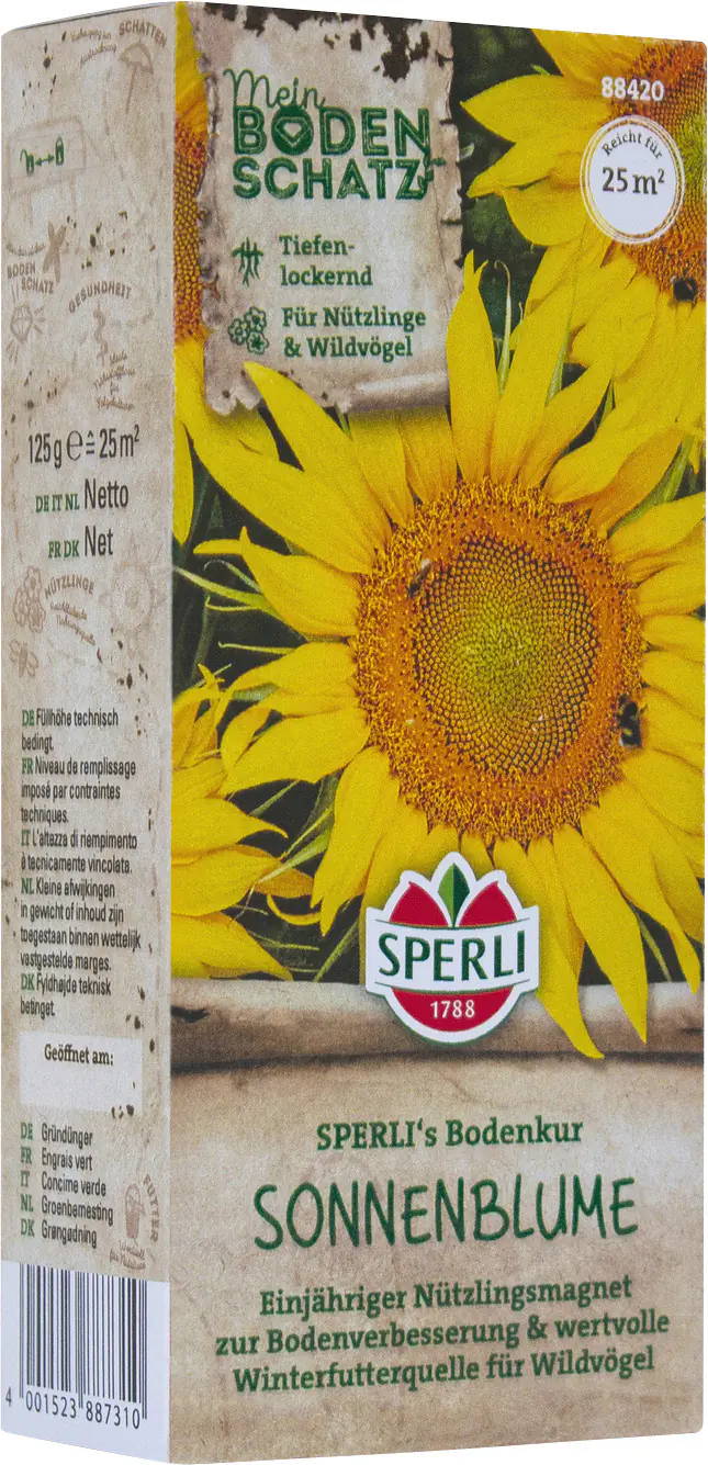Sperli Saatgut Sonnenblume Bodenkur für ca. 25 m²