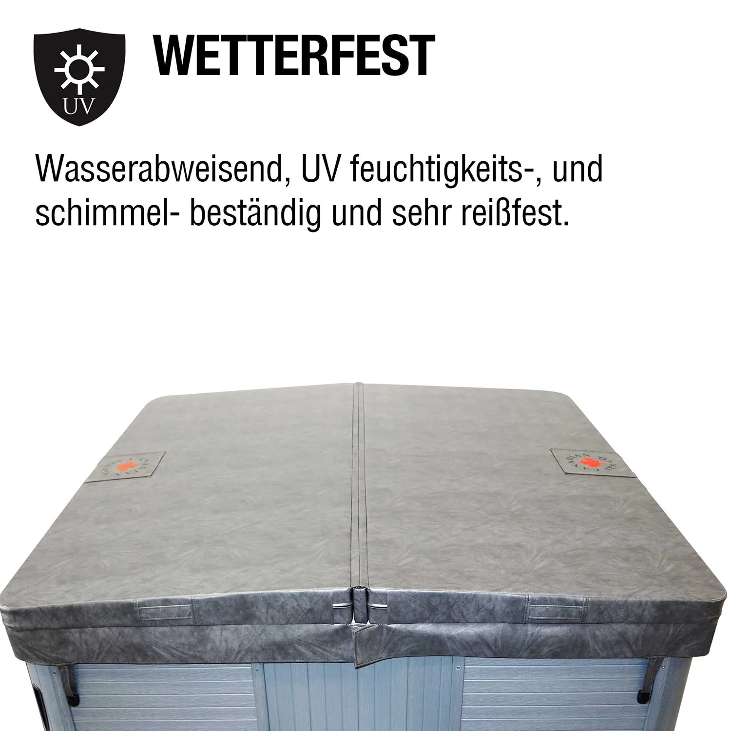 Canadian Spa Deluxe Whirlpool Isolierabdeckung braun 223 x 223 cm universell passend Canadian Spa Deluxe Whirlpool Isolierabdeckung braun 223 x 223 cm universell passend