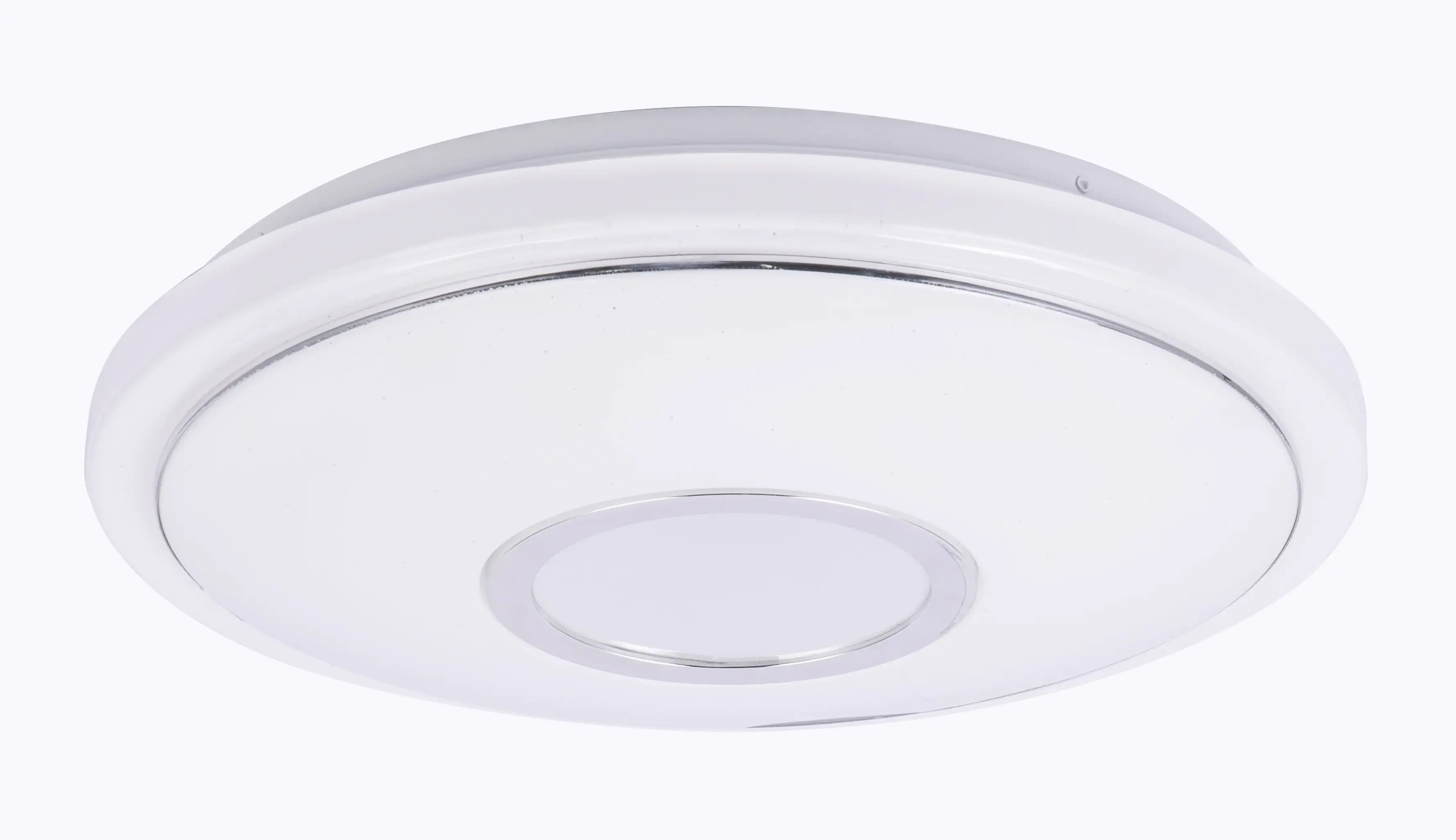 9007371386499_5 Globo LED Deckenleuchte Connor weiß Ø 40 cm mit Sternenhimmel