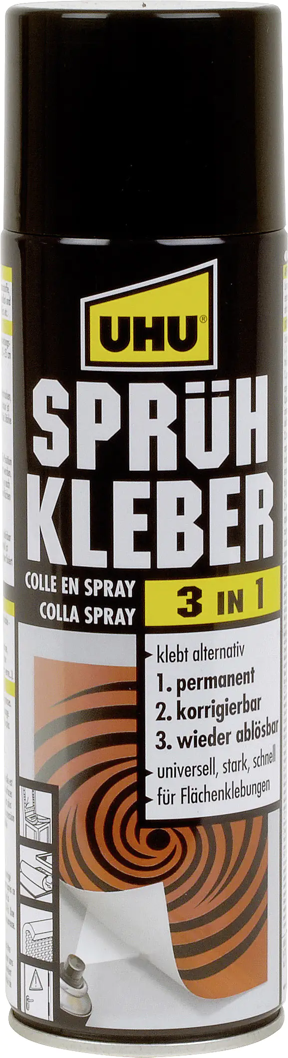 4026700489057_1125992 UHU Sprühkleber 3in1 500 ml