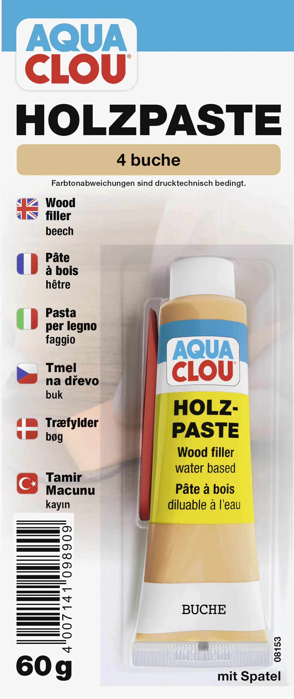 Clou Holzpaste 60 g buche