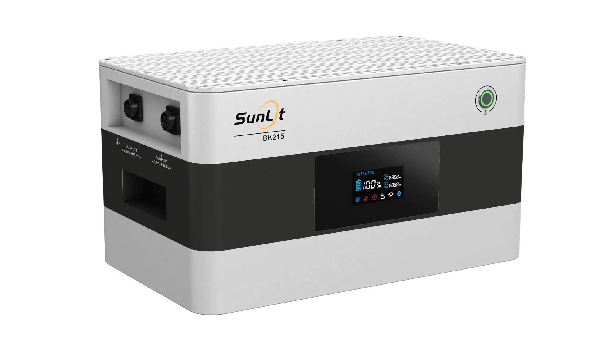 Sunlit 800 Watt Easy Switch Balkonkraftwerk-Set inklusive Speicher 2150 kW