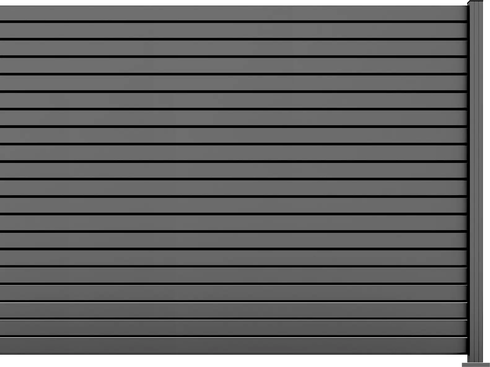 Ambiente Alu-Zaun Erweiterungsset Rhombus MINI 187 x 244,2 cm grau Ambiente Alu-Zaun Erweiterungsset Rhombus MINI 187 x 244,2 cm grau