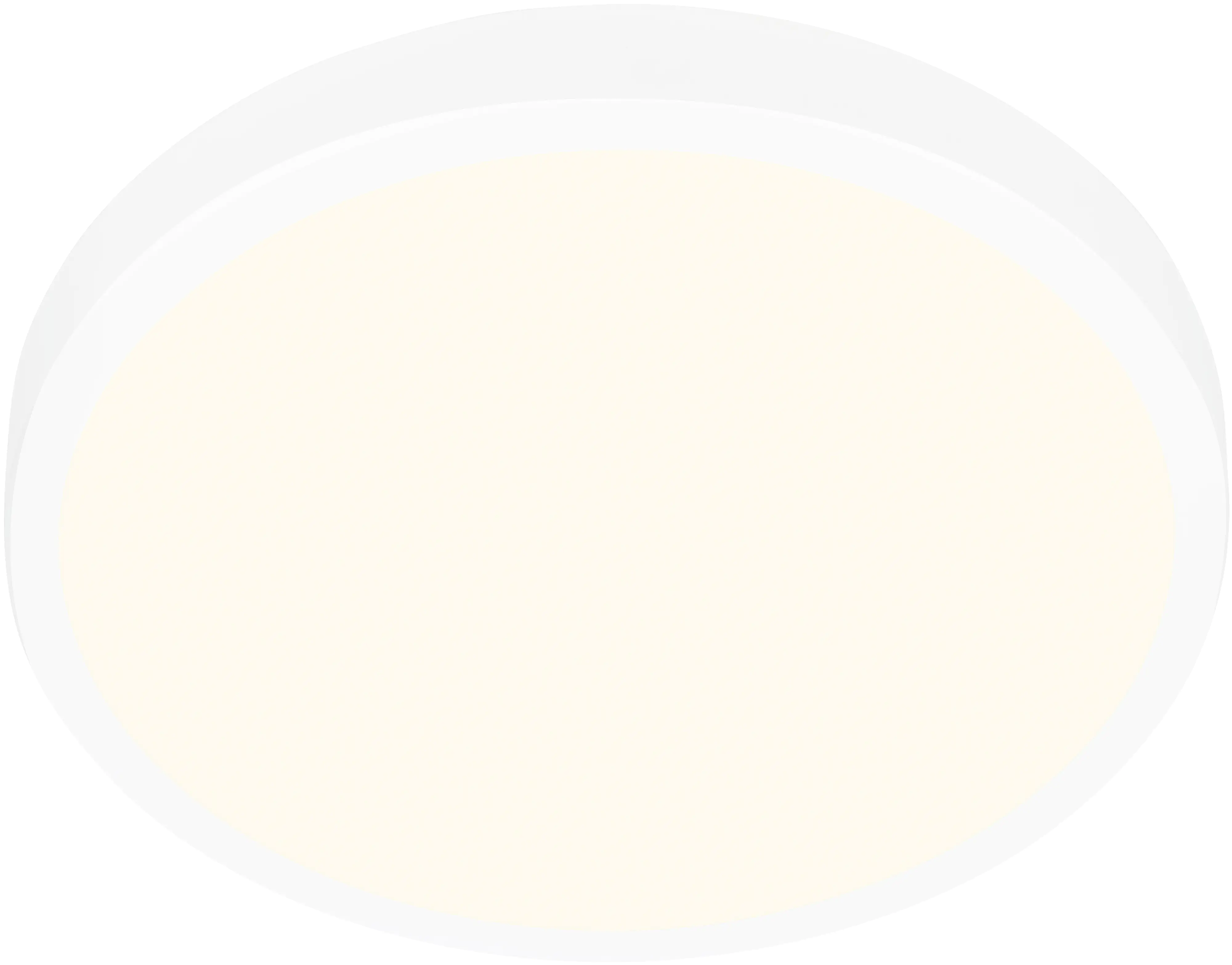 Briloner LED Deckenleuchte Runa Ø 38 cm, Metallrahmen weiß