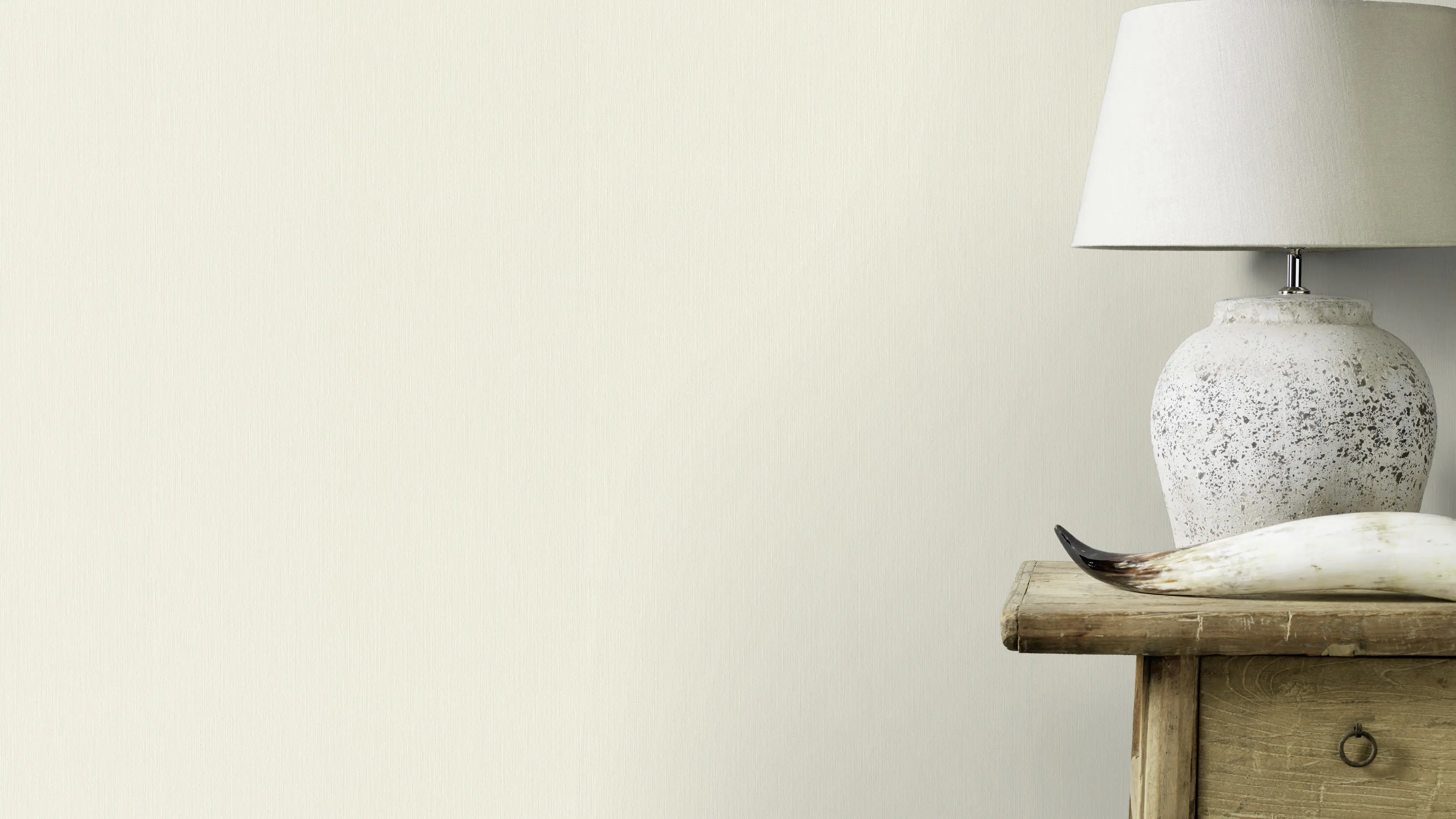 Rasch Vliestapete Uni weiß offwhite 10,05 x 0,53 m