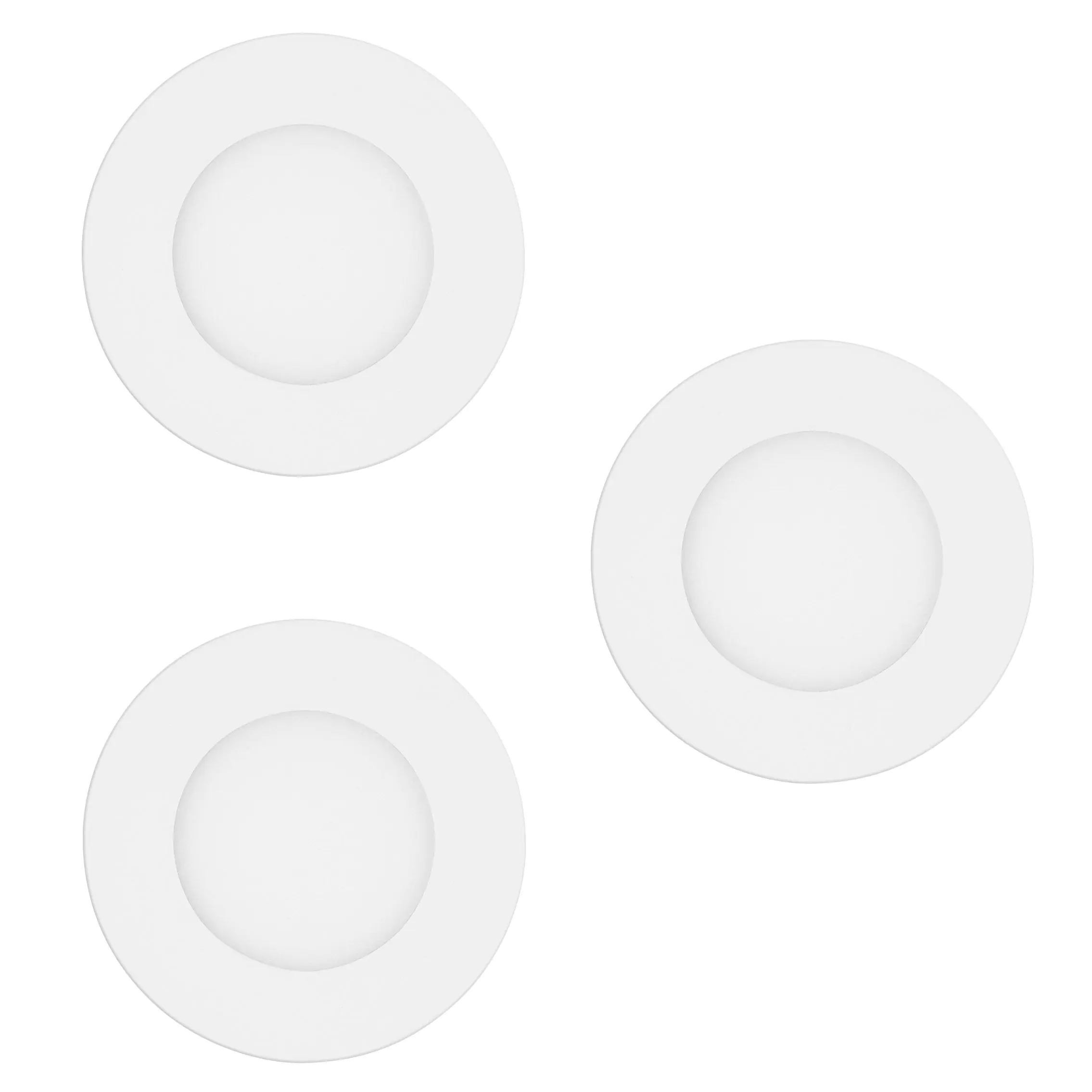 Eglo LED Einbauleuchten Fueva-Z 3x2,8W, CCT, RGB, Ø86mm, weiß Eglo LED Einbauleuchten Fueva-Z 3x2,8W, CCT, RGB, Ø86mm, weiß