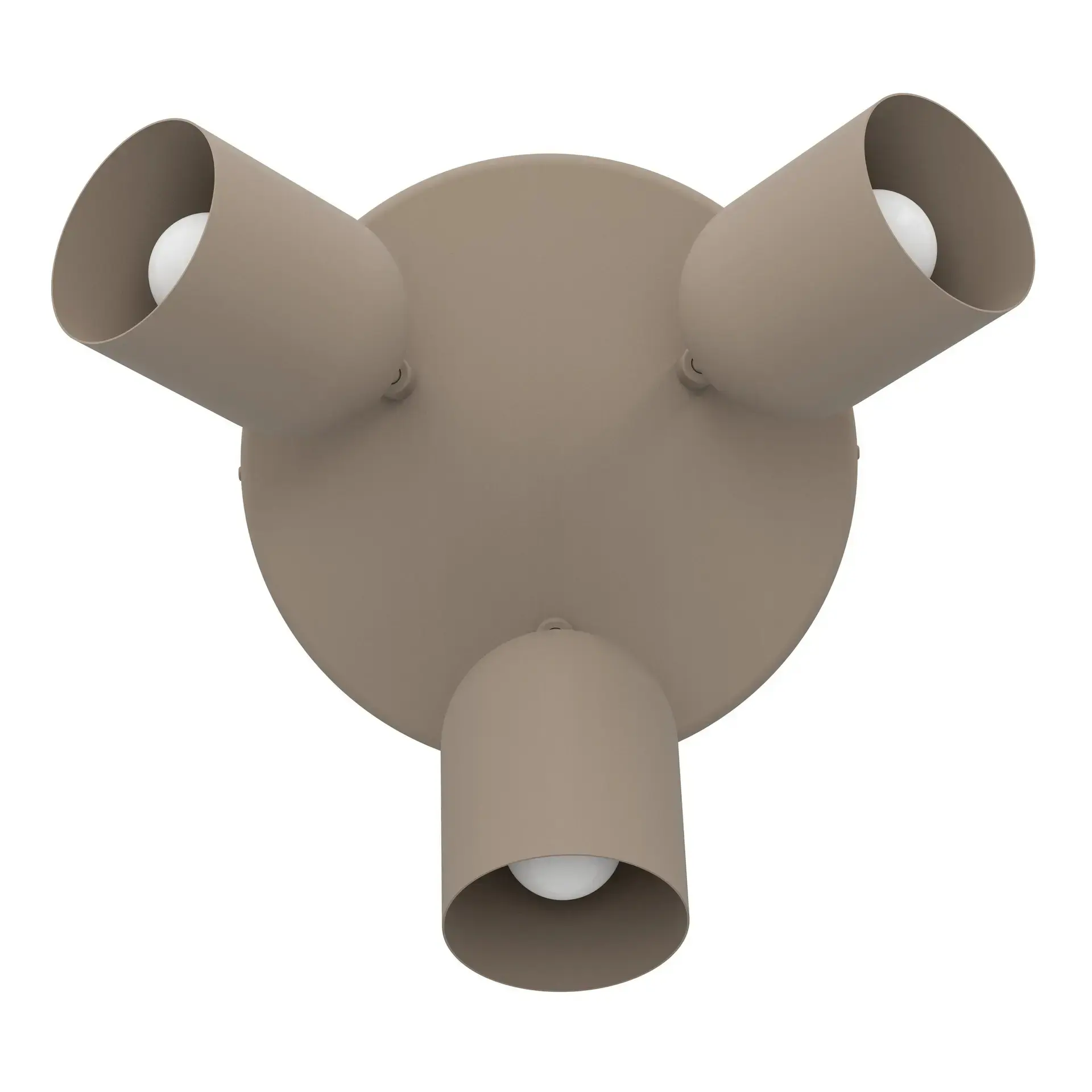 Eglo Leuchten 3er Spot Rondell Tilston Ø 25 x 21 cm sandfarben