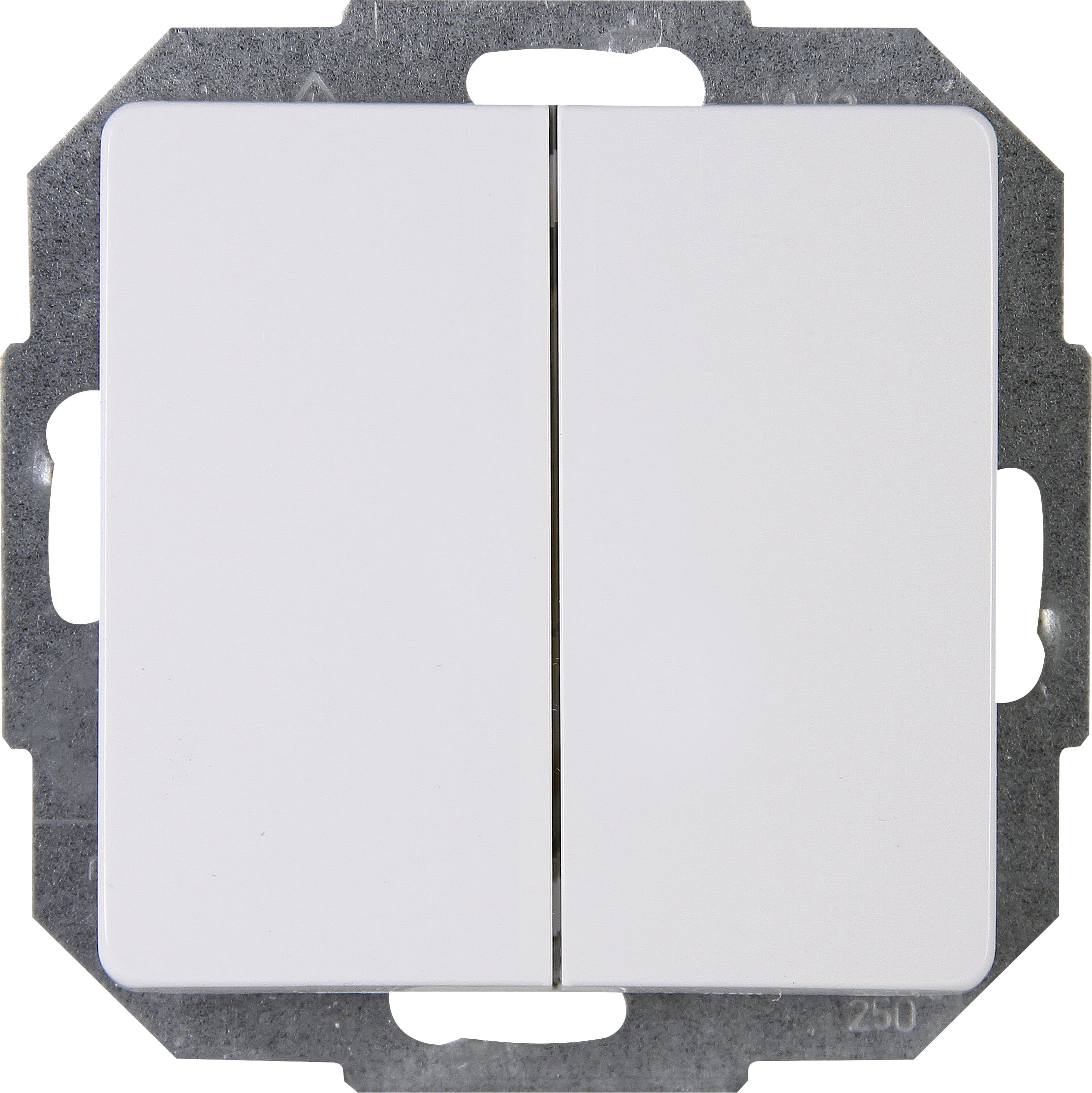 Kopp Serienschalter Paris arktisweiß, 650502062